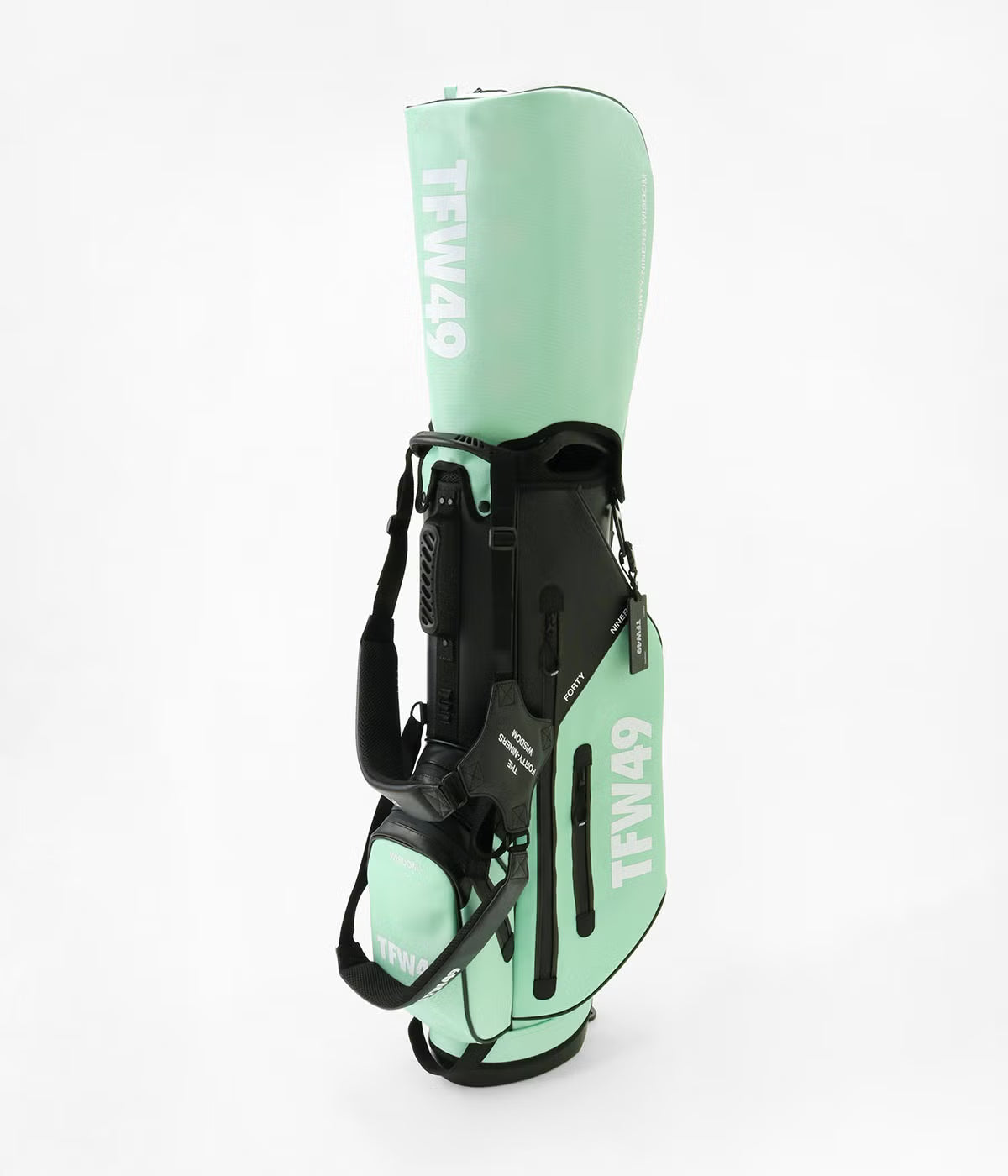 TFW49 NYLON CADDIE BAG MINTxBLACK