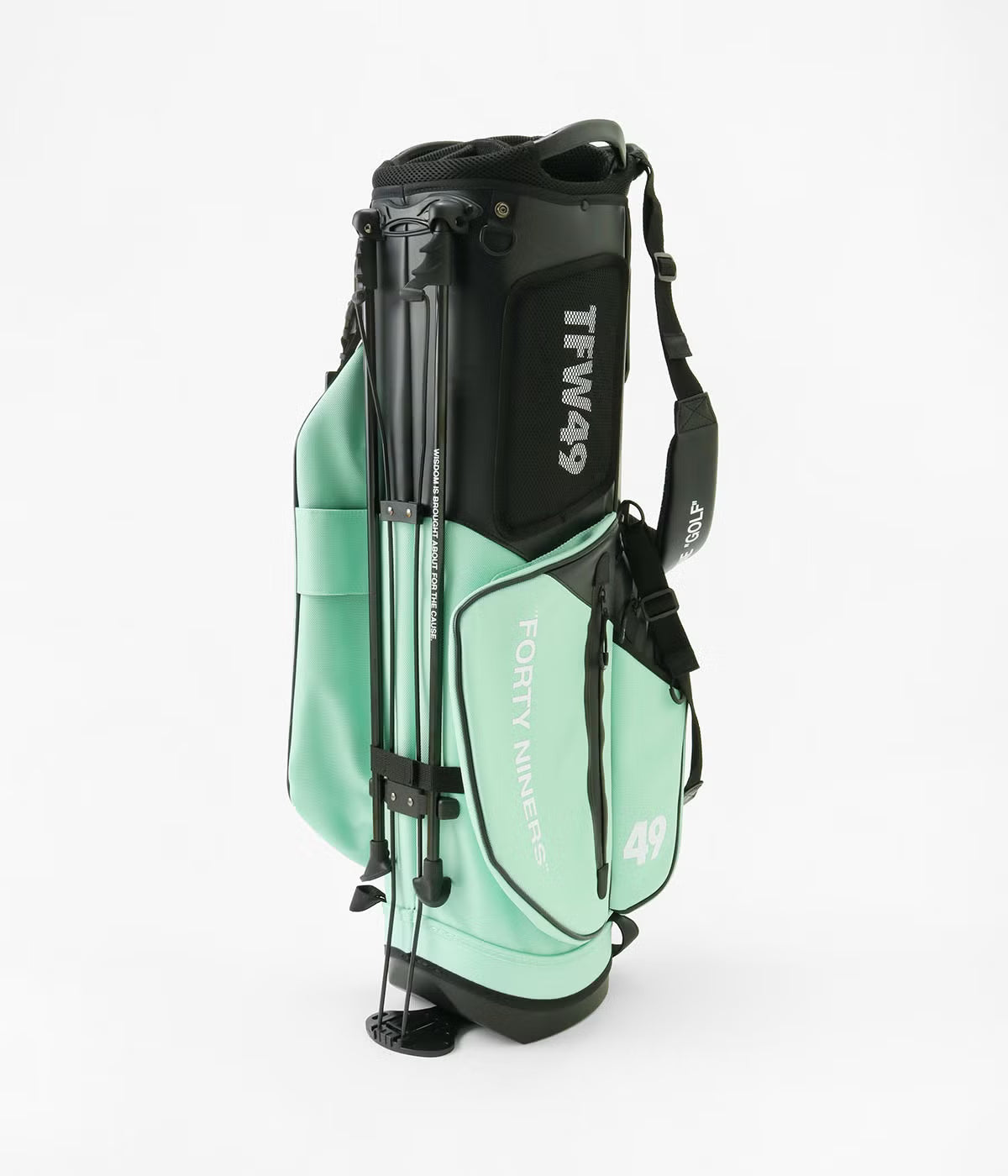TFW49 NYLON CADDIE BAG GREIGExBLK