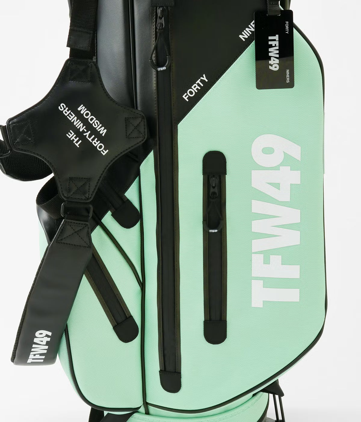 TFW49 NYLON CADDIE BAG GREIGExBLK