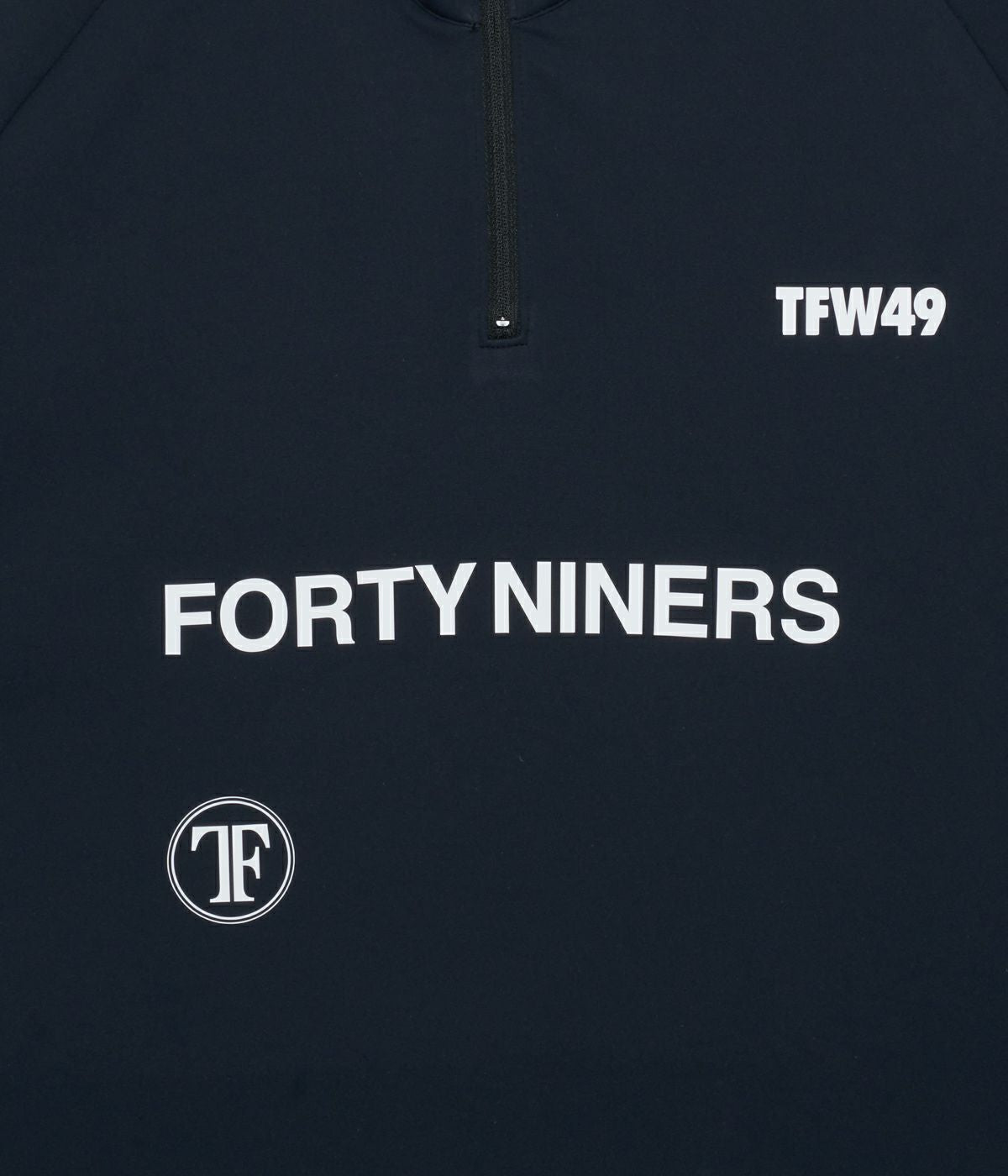 TFW49 HALF ZIP SS MOCKNECK