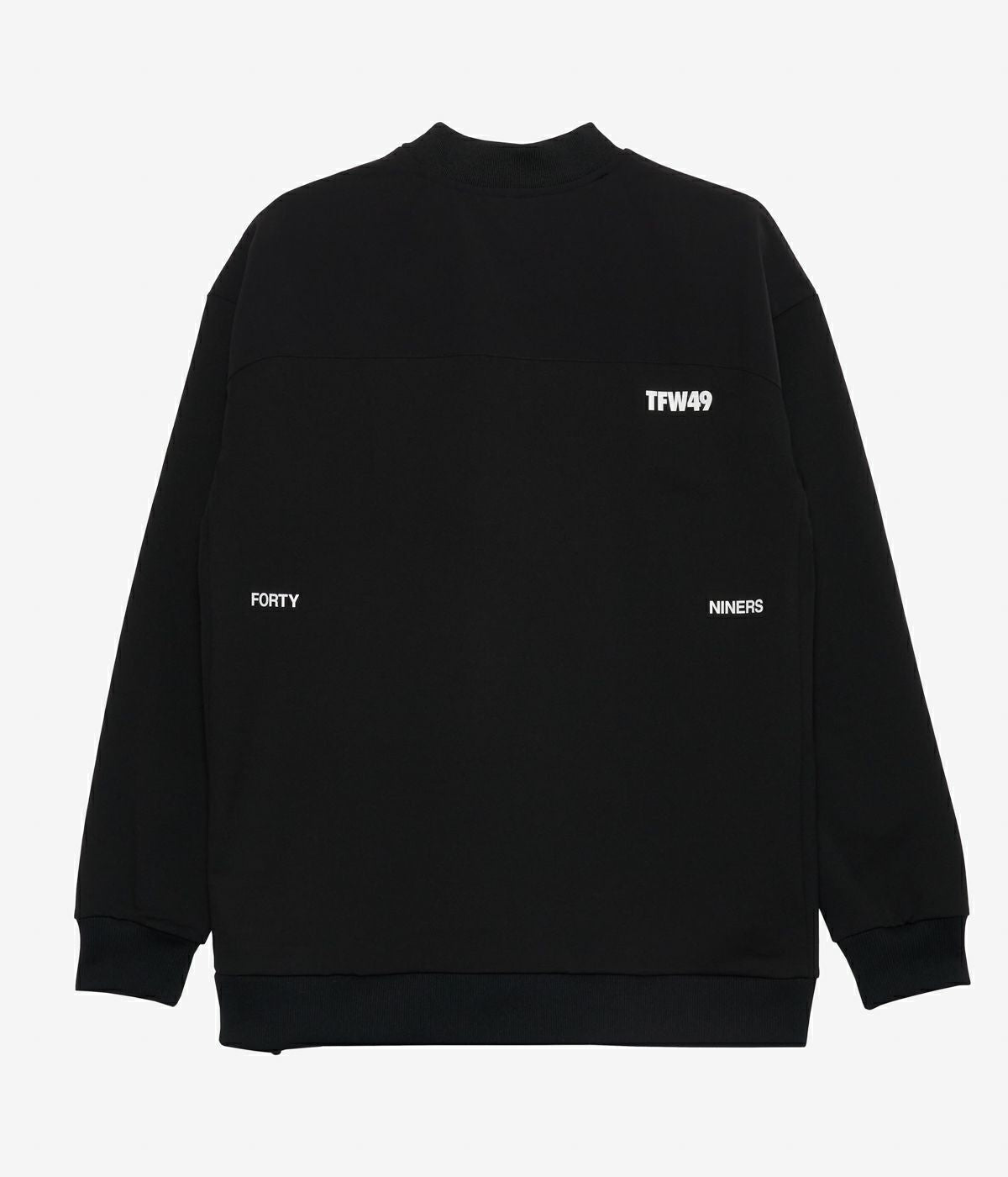 TFW49  HALF MOCKNECK TEE
