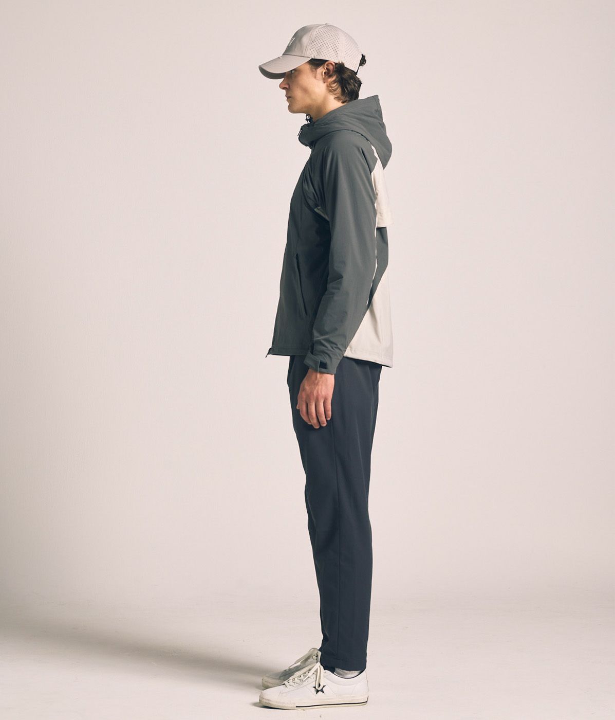 TFW49  OCTA DETACHABLE 2WAY BLOUSON CHxGREY