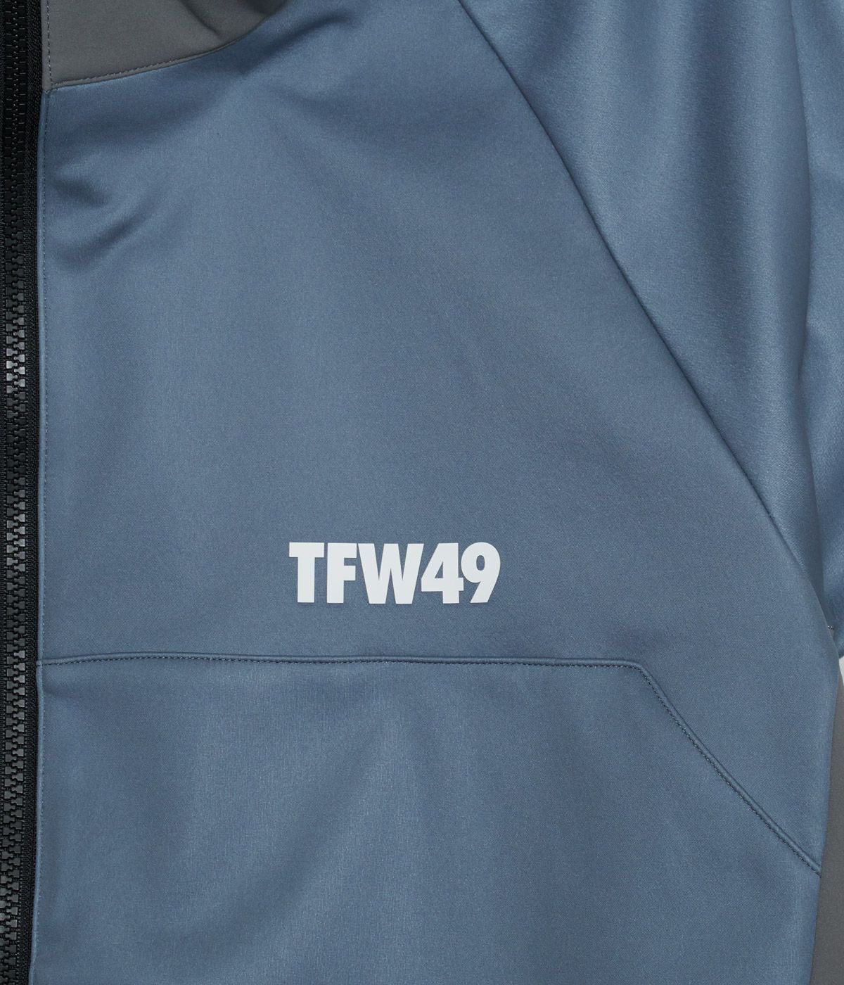 TFW49  FULL ZIP COMBINATION BLOUSON LGREY