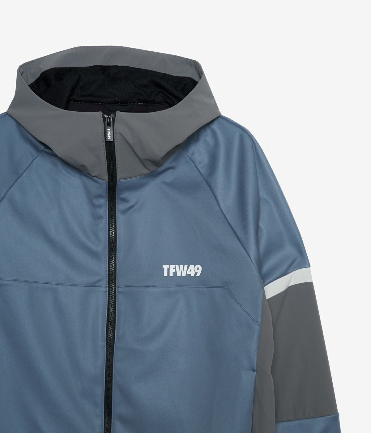 TFW49  FULL ZIP COMBINATION BLOUSON BLACK