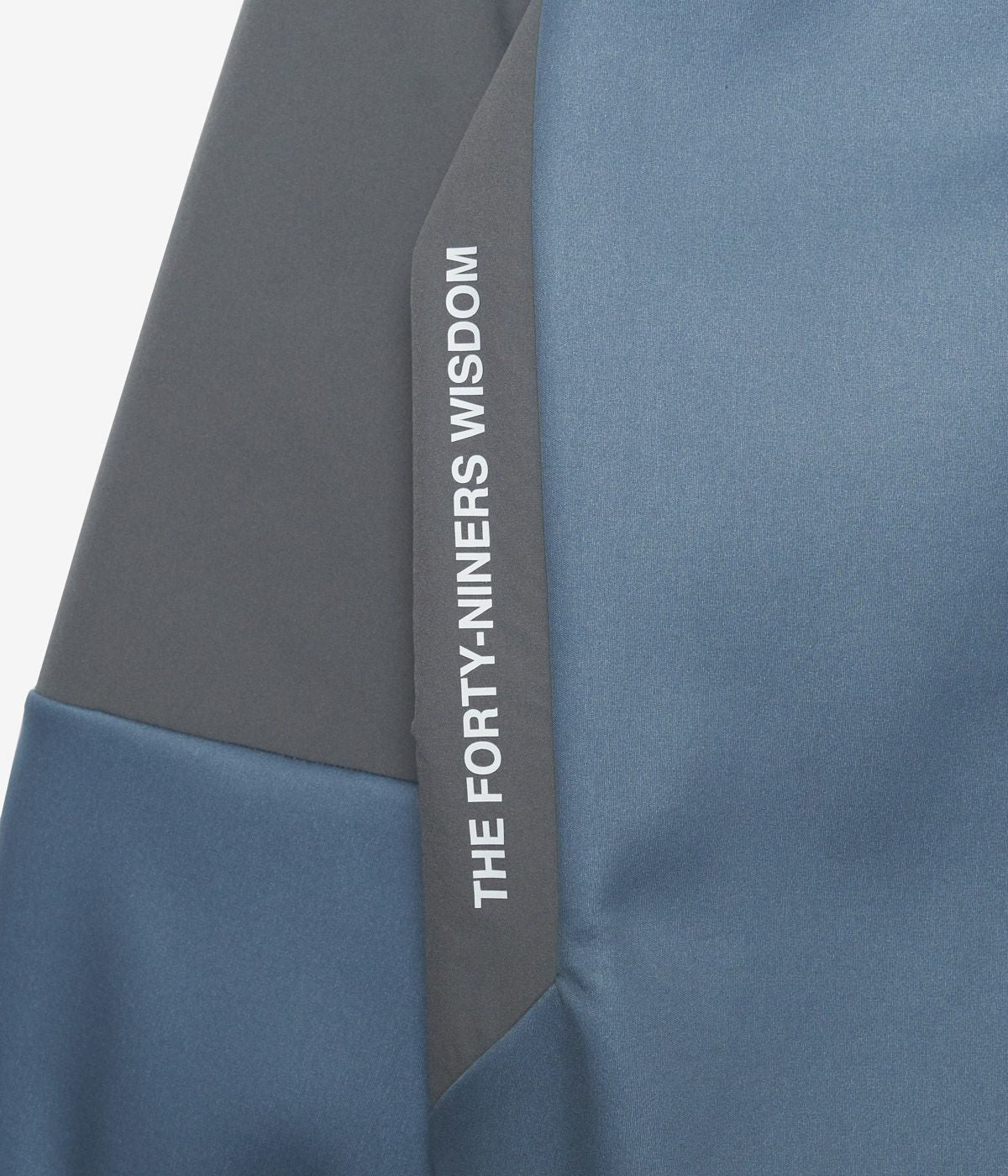 TFW49  FULL ZIP COMBINATION BLOUSON BLUEGREY