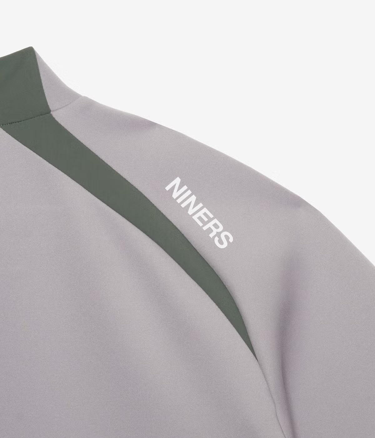 TFW49 SIDE PANEL SHORT SLEEVE MOCKNECK WHITE