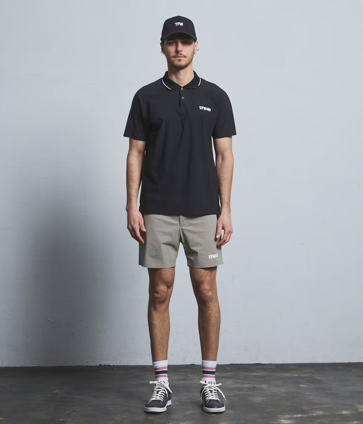TFW49 BACK YOKE SLEEVE POLO