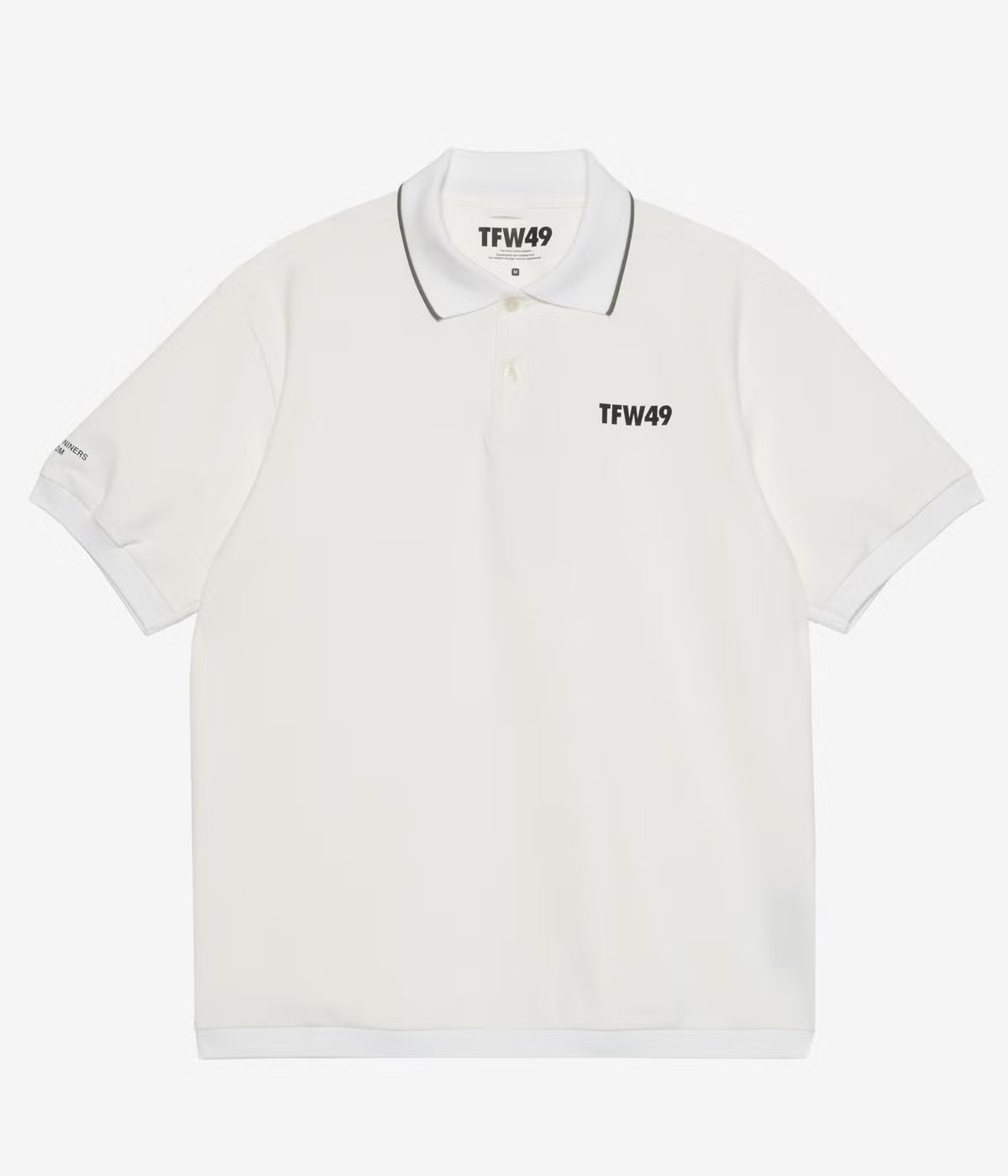 TFW49  NEW  SIGNATURE SS REGULAR POLO WHITE