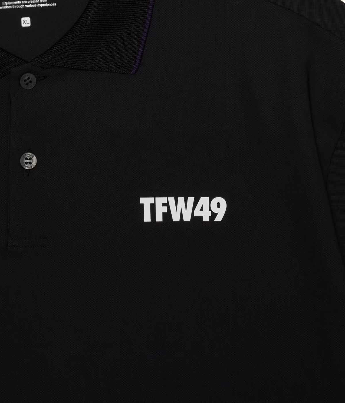 TFW49  NEW  SIGNATURE SS REGULAR POLO NAVY