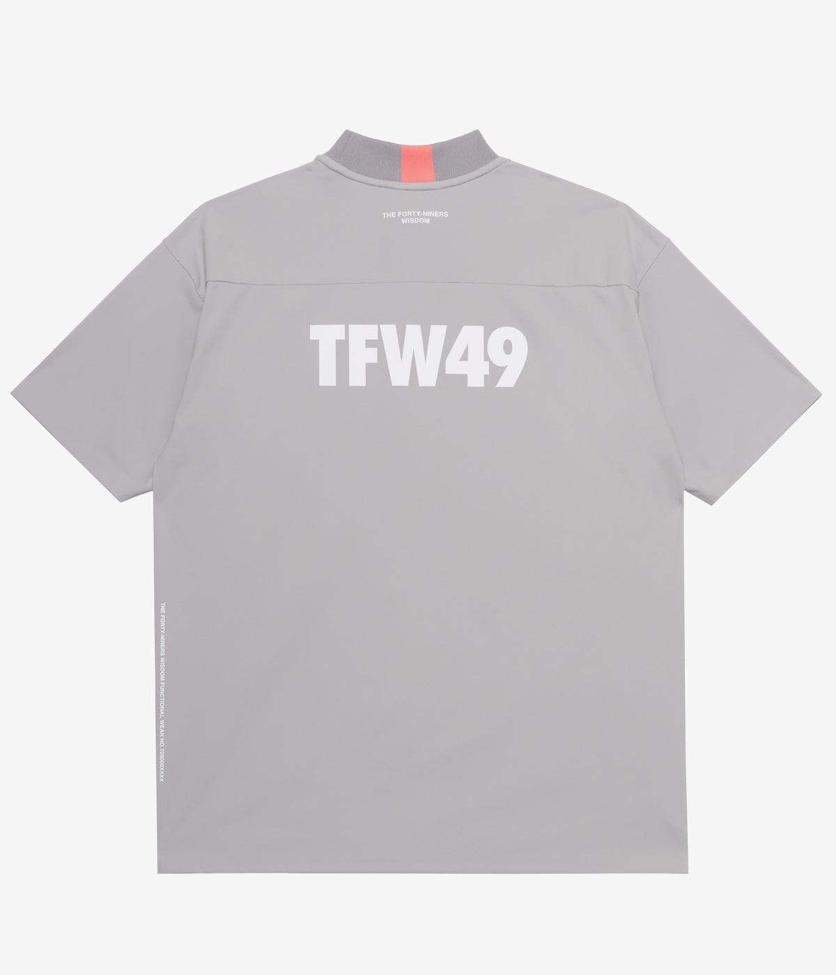 TFW49 ティーエフダブリュー HALF MOCKNECK TEE T102610051 GREY