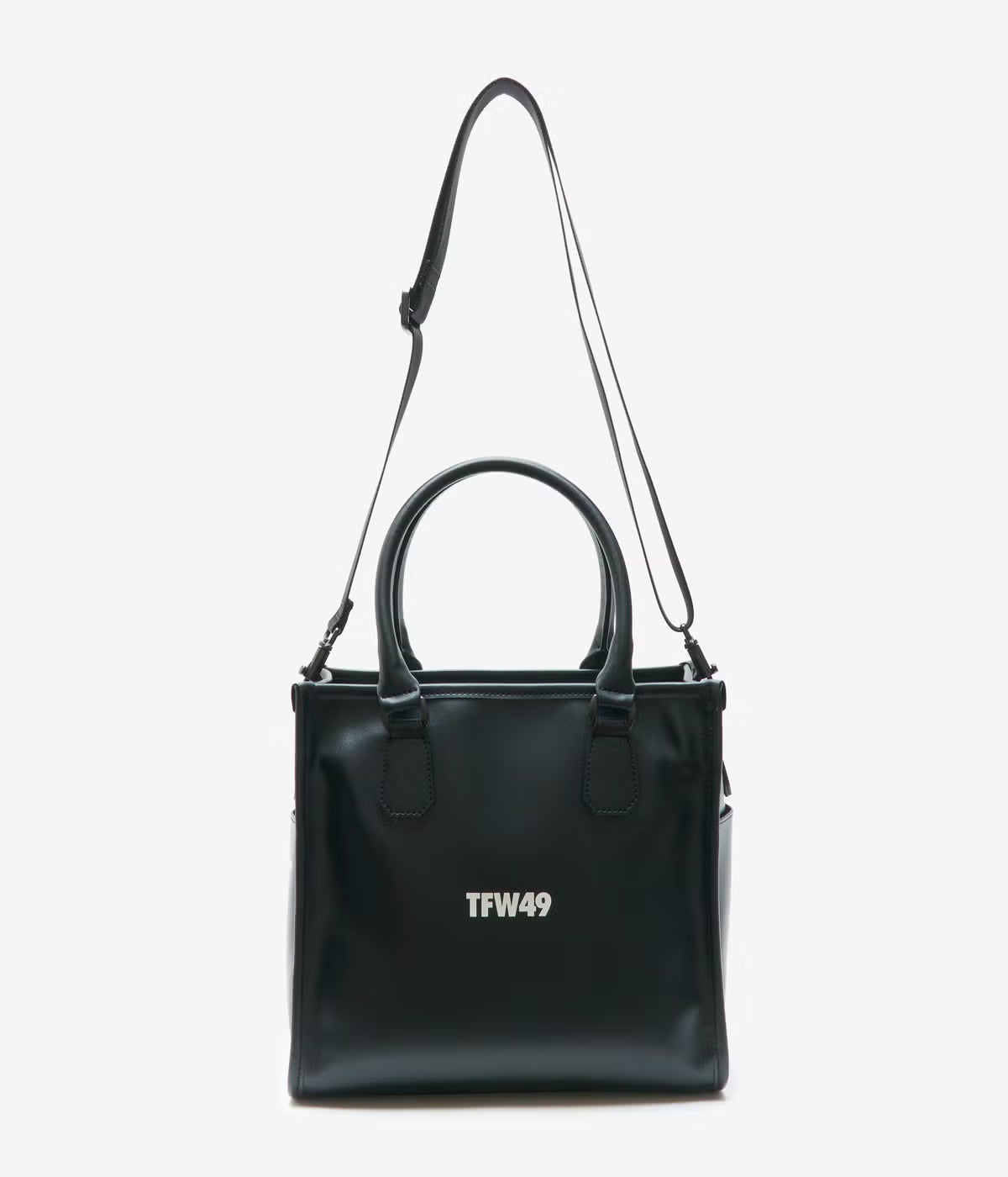 TFW49 SYNTHETIC LEATHER ROUND BAG
