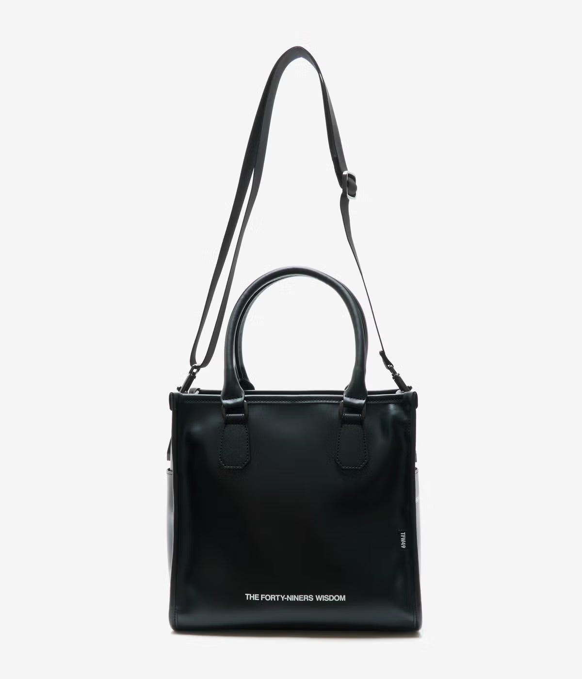 TFW49 SYNTHETIC LEATHER ROUND BAG