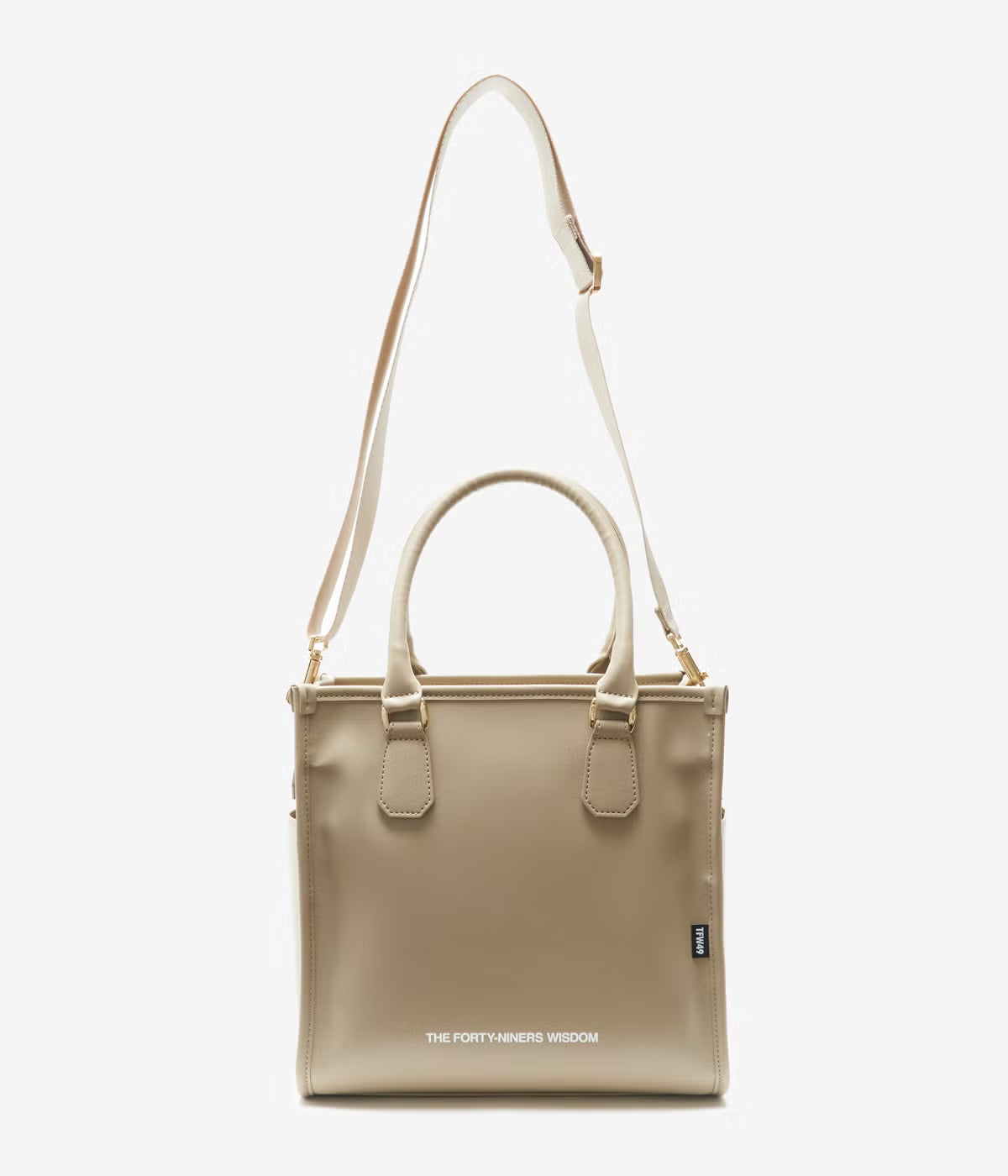 TFW49 SYNTHETIC LEATHER ROUND BAG