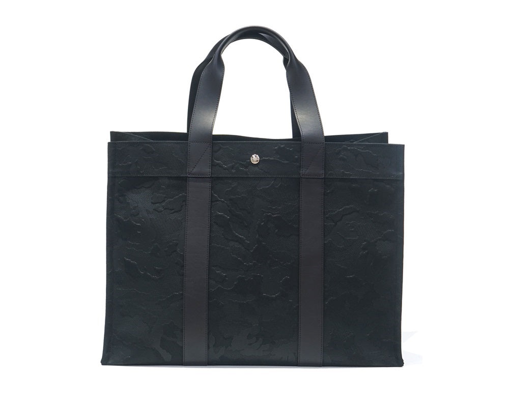 GENTIL BANDIT ジャンティバンティ LABEL NOIR トートバッグ スクエアキャンバス GM BLACK NO24-GM-BLK