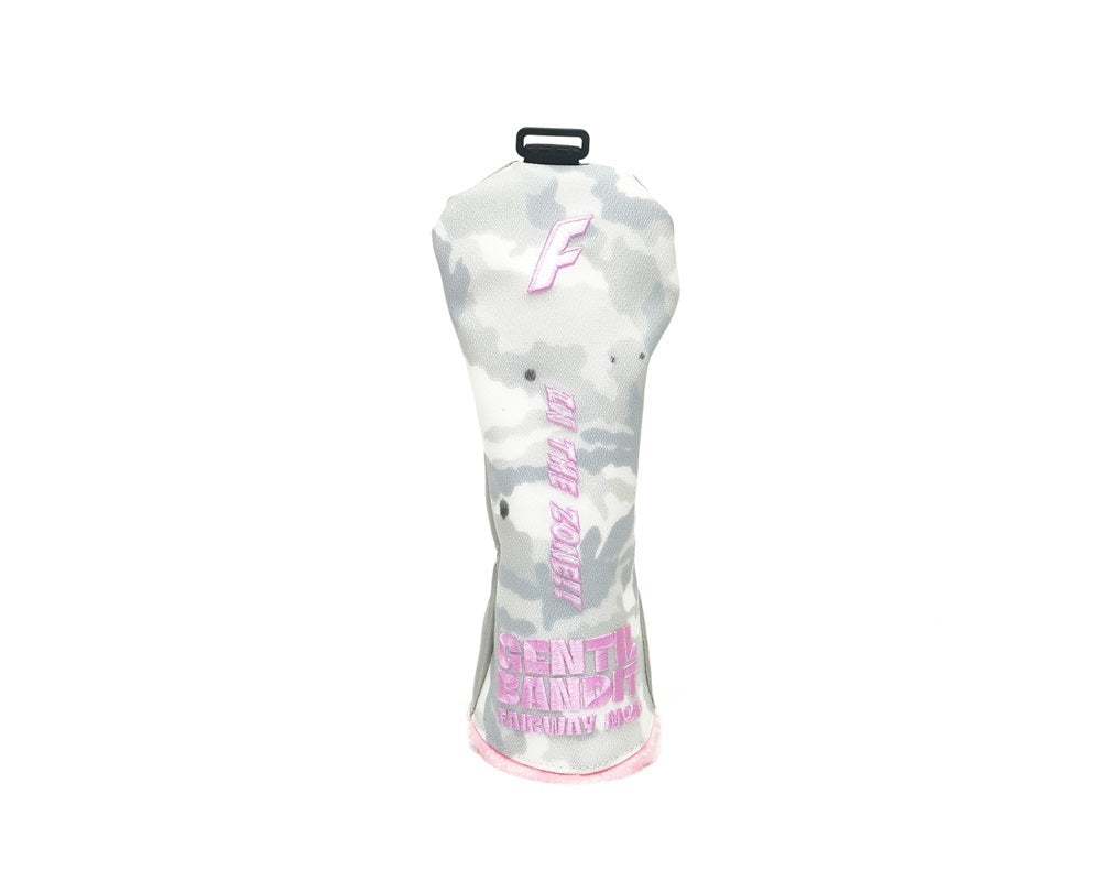 GENTIL BANDIT FAIRWAY MOB ジャンティバンティ フェアウェイウッドカバー GBFM0708-WCM-PINK ホワイトカモ×ピンクロゴ