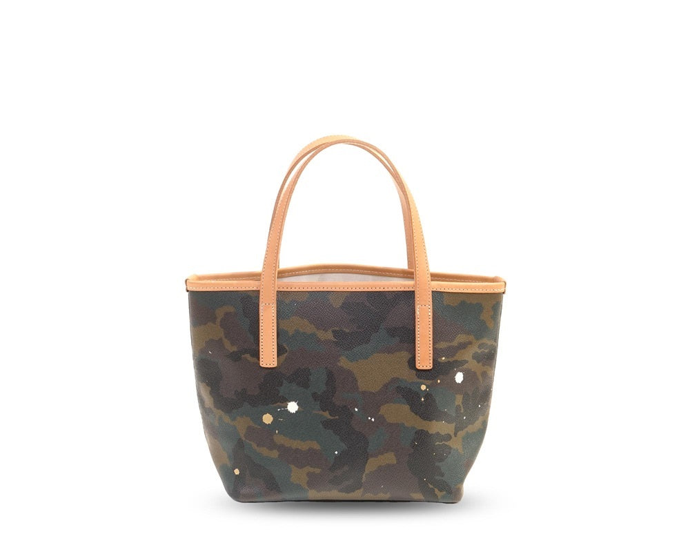 GENTIL BANDIT ジャンティバンティ ートバッグ PM カーキカモ GB1981-PM-TAN KHAKI CAMO×TAN