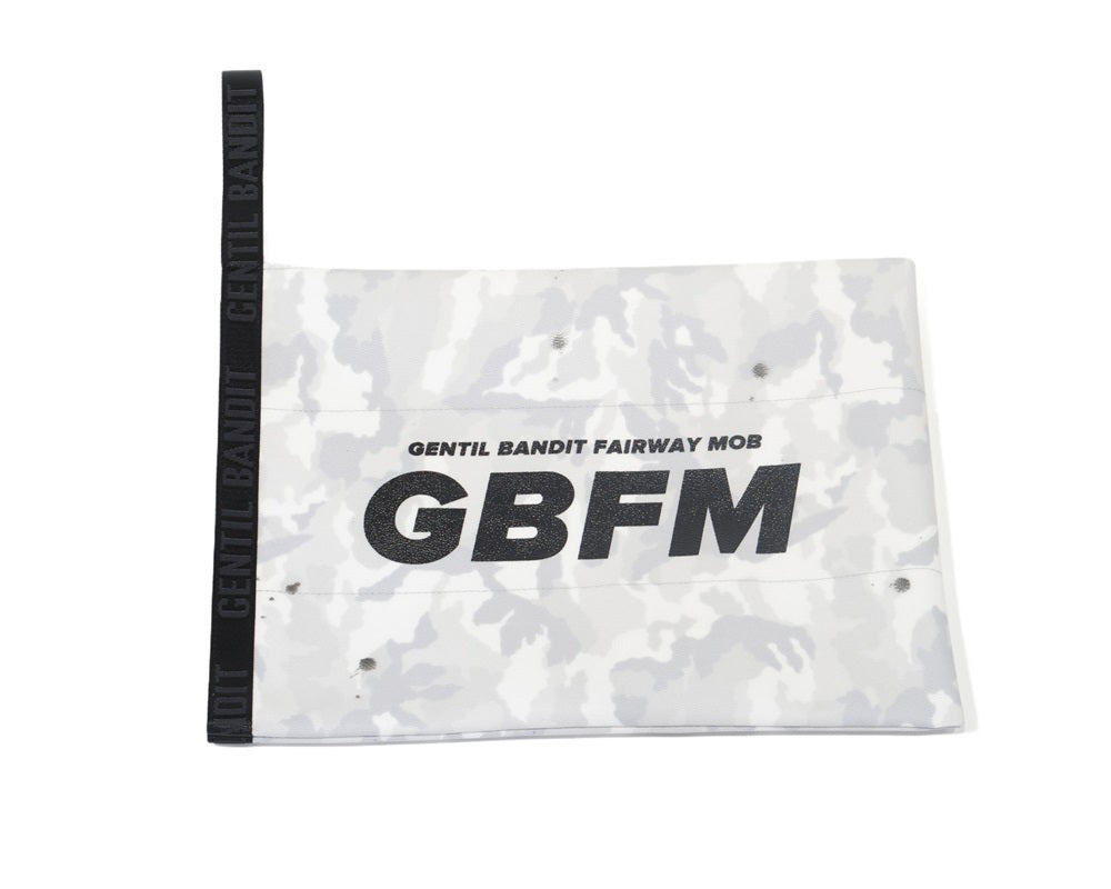 GENTIL BANDIT FAIRWAY MOB ジャンティバンティ シューズケース GBFM04-WCM-BLACK ホワイトカモ×ブラックロゴ