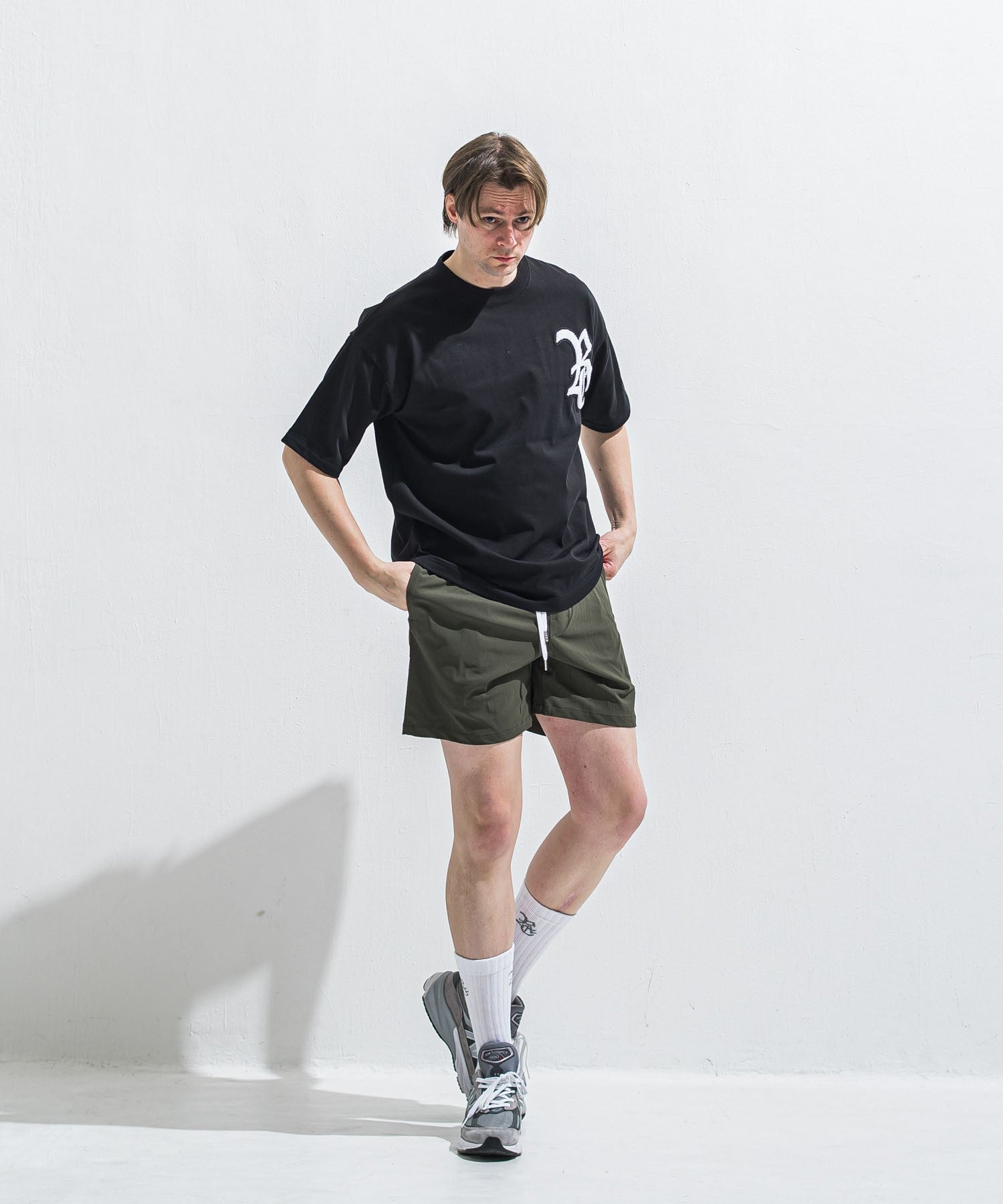RESOUND CLOTHING リサウンドクロージング RC OVER TEE RC40-T-006 BKWH