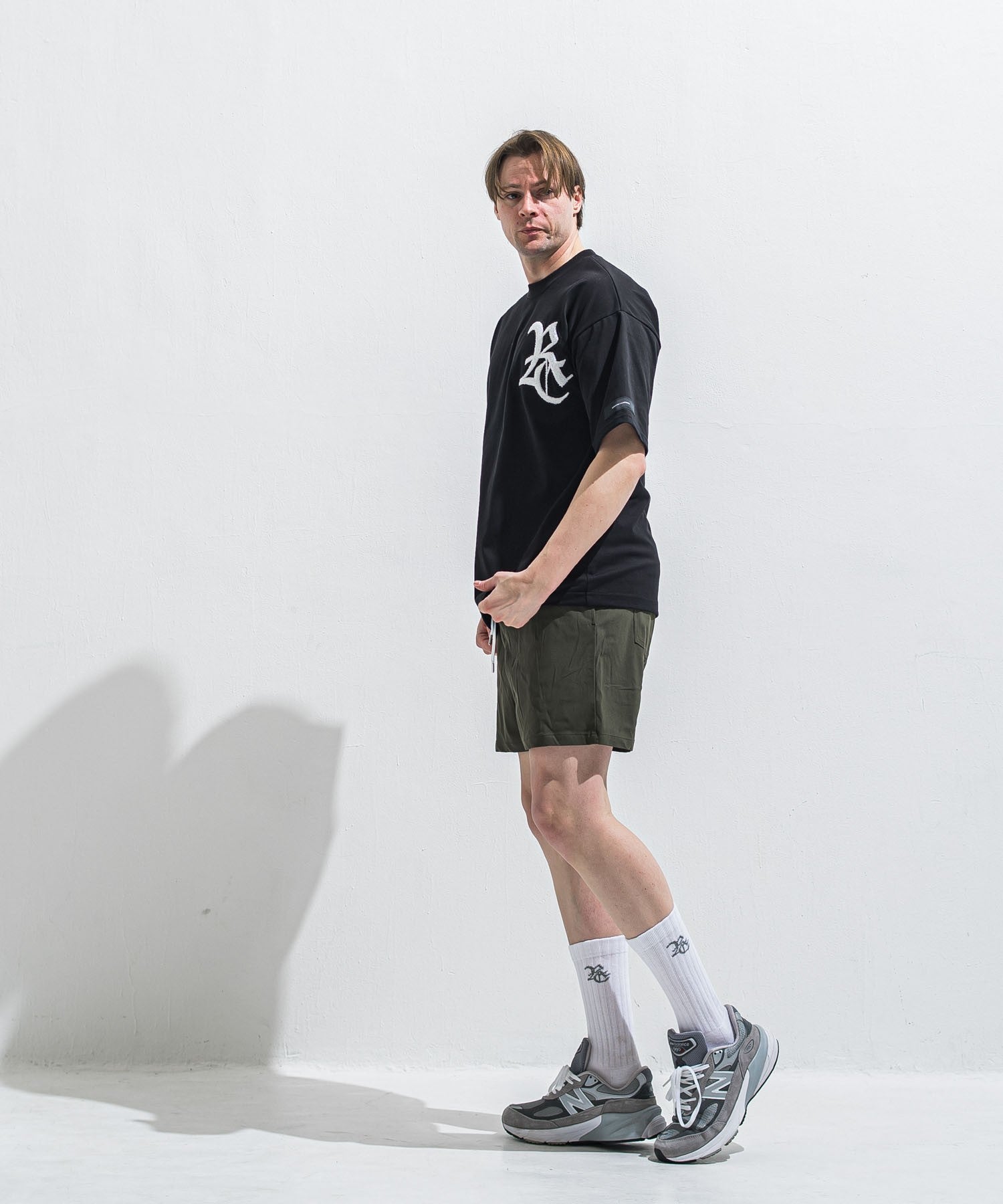 RESOUND CLOTHING リサウンドクロージング RC OVER TEE RC40-T-006 BKWH