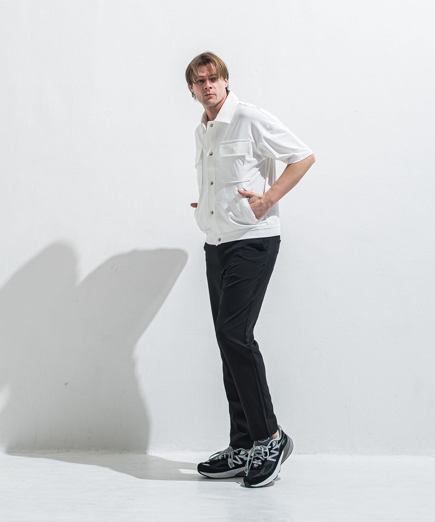 RESOUND CLOTHING リサウンドクロージング CPO HALE SHIRTSJK RC40-SH-003 WHITE