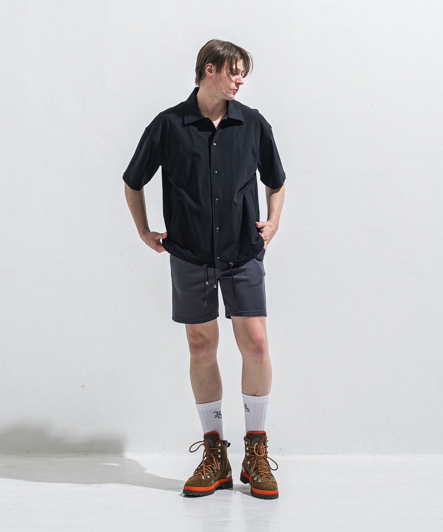 RESOUND CLOTHING リサウンドクロージング AZE SHORTS RC40-HP-006 BLACK