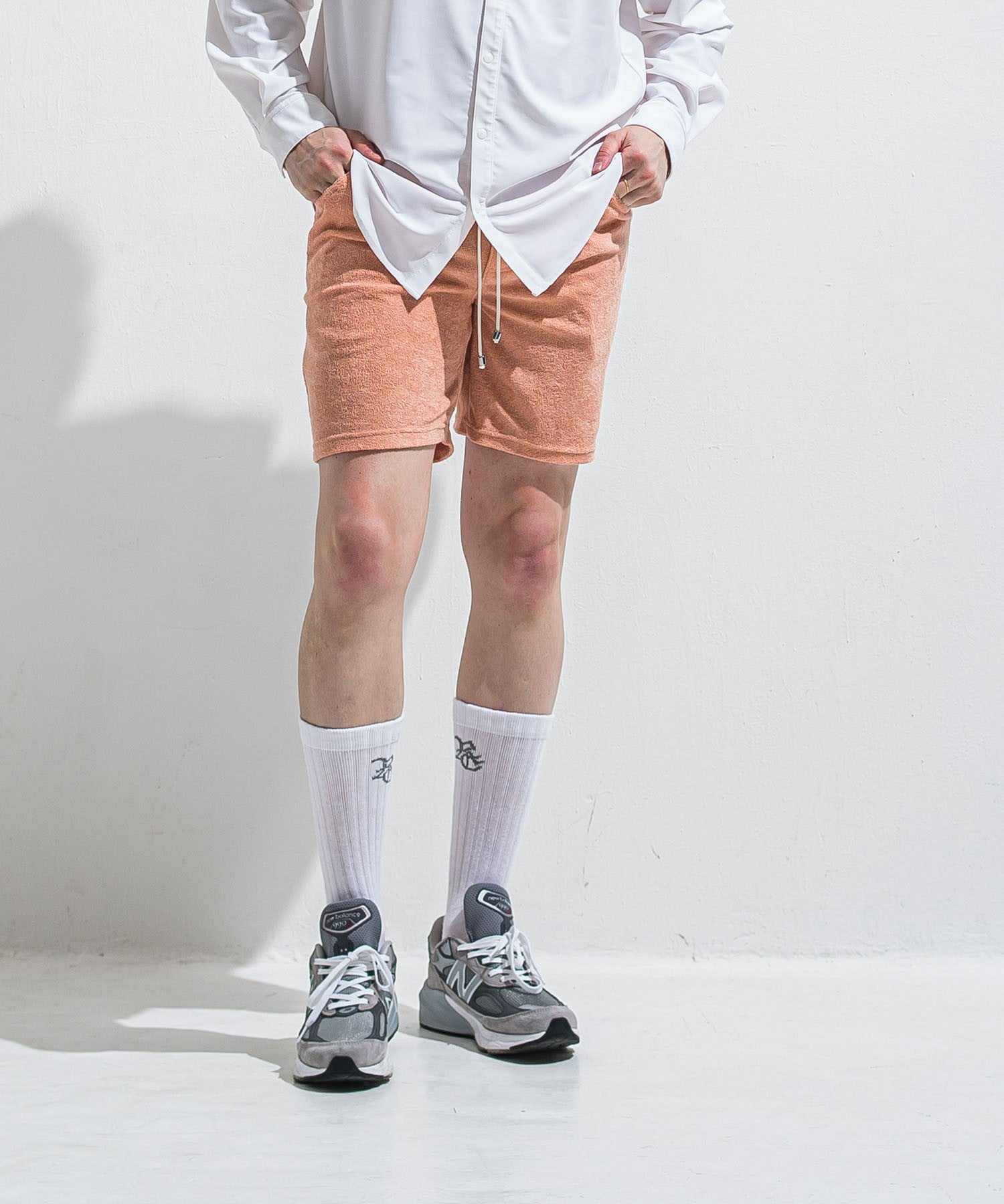 RESOUND CLOTHING リサウンドクロージング vintage PILE SHORTS RC40-HP-001 PINK