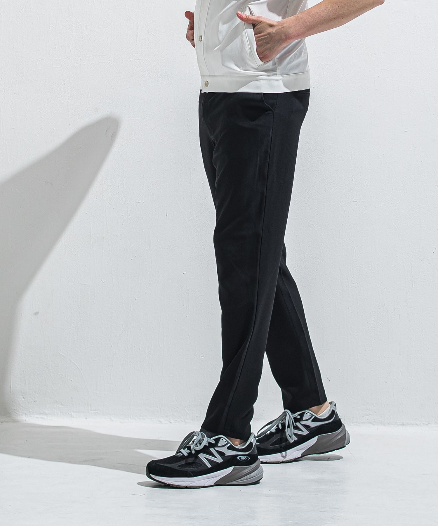 RESOUND CLOTHING リサウンドクロージング PAT WIDE EASY PANTS RC40-ST-036BN TWILLBLACK