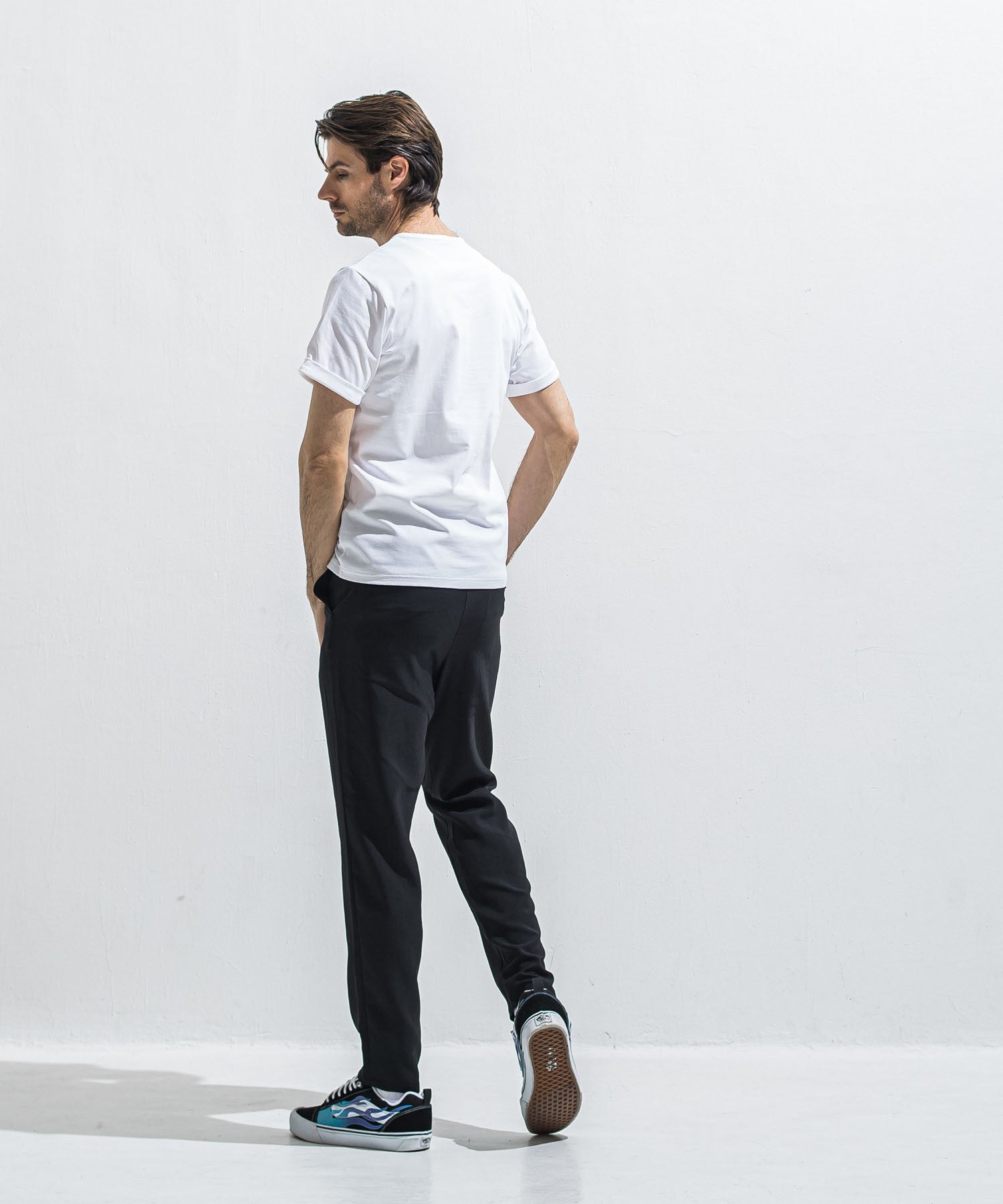RESOUND CLOTHING リサウンドクロージング PAT WIDE EASY PANTS RC40-ST-036BN TWILLBLACK