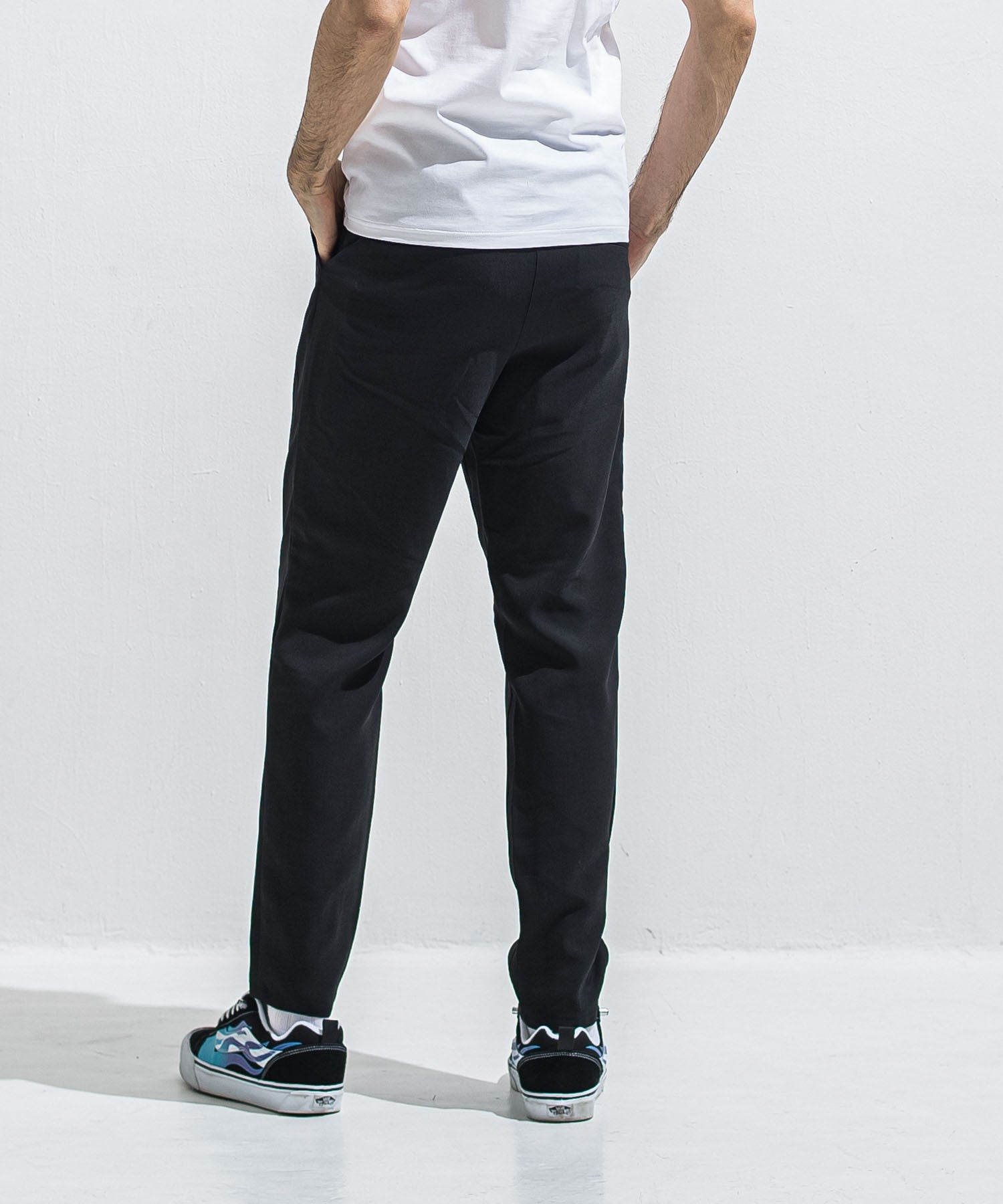 RESOUND CLOTHING リサウンドクロージング PAT WIDE EASY PANTS RC40-ST-036BN TWILLBLACK