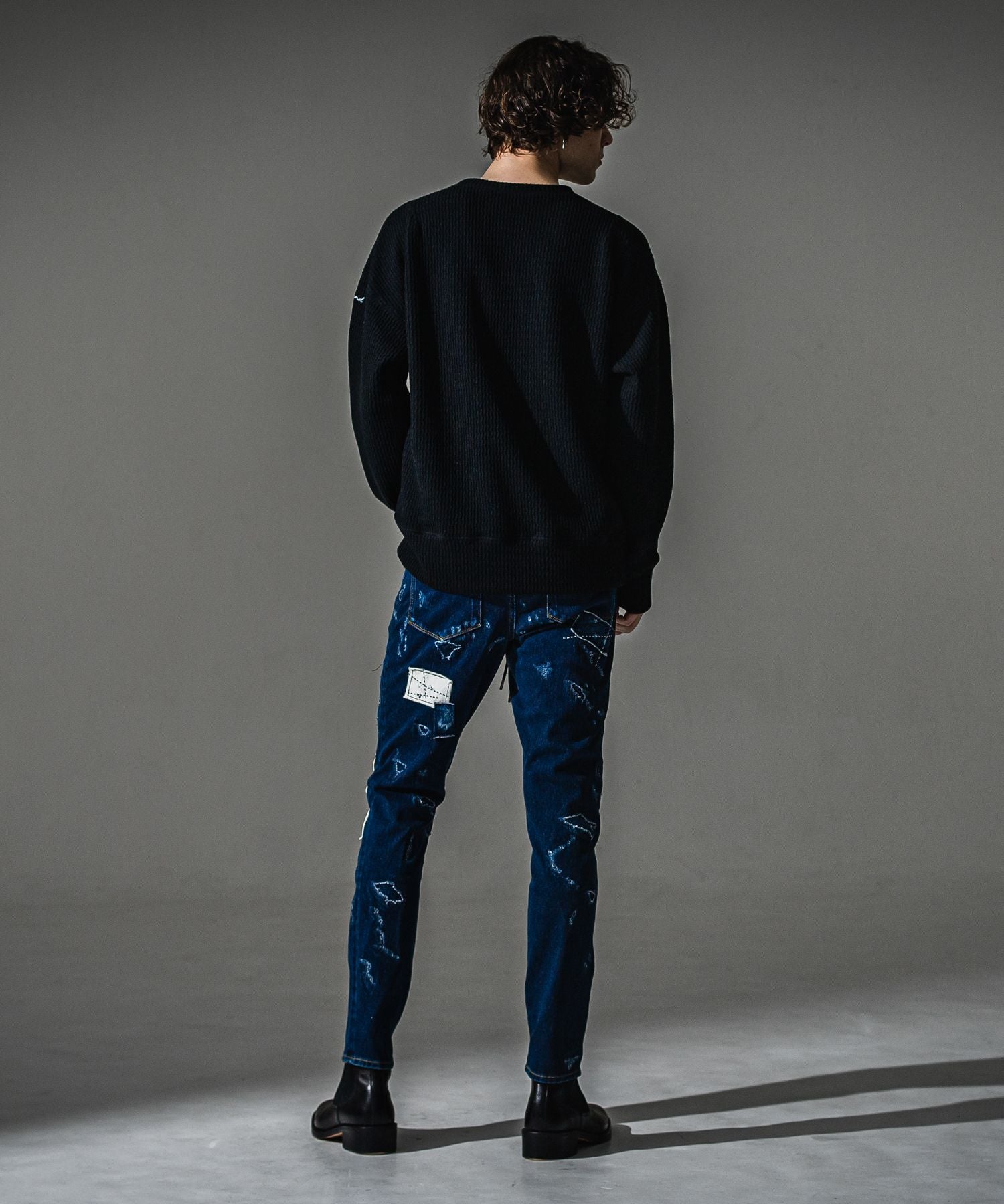 RESOUND CLOTHING リサウンドクロージング MICK DENIM JERSEY BASIC-ST-020-2 DINDREMAKE