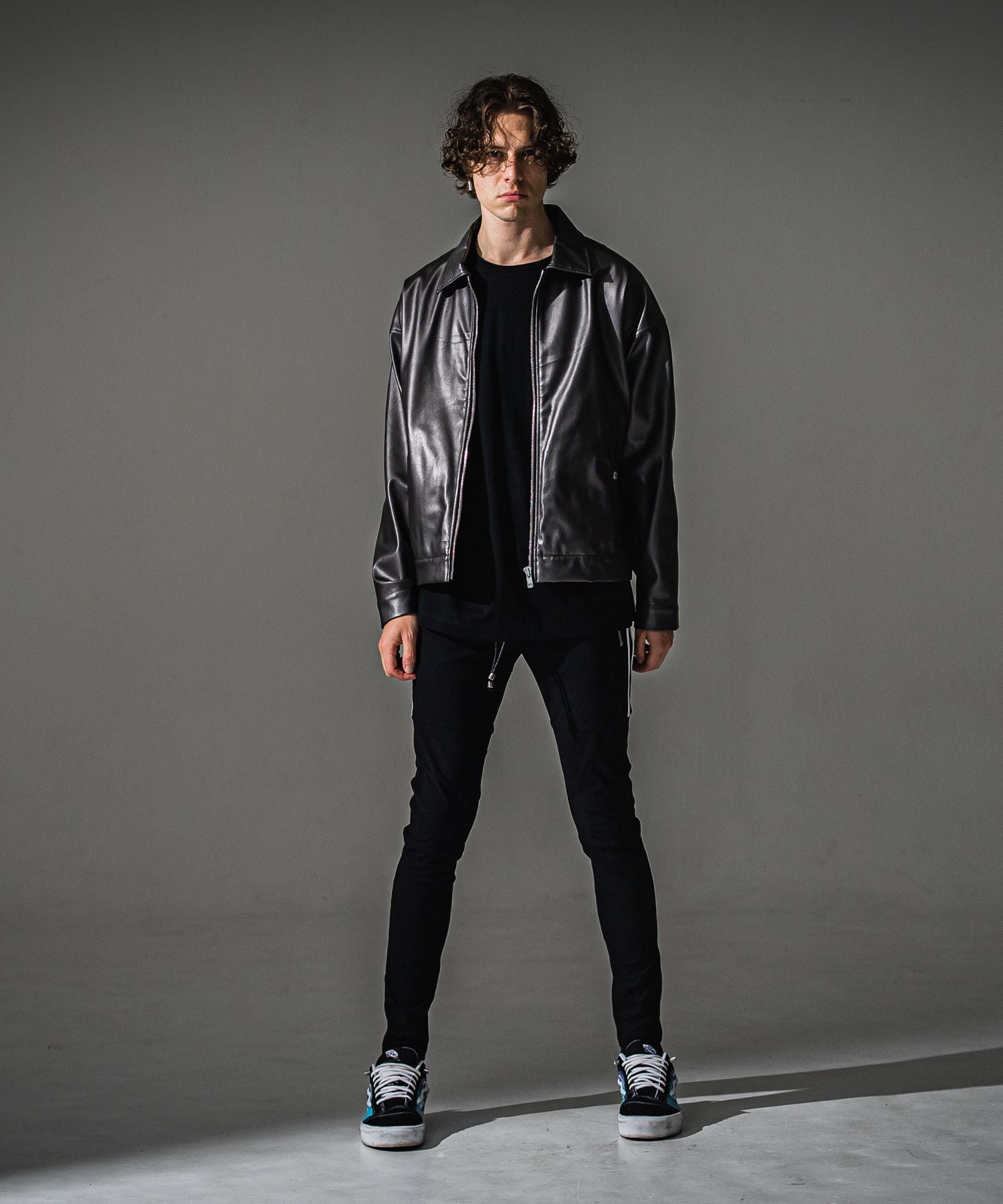 RESOUND CLOTHING リサウンドクロージング Johnson LINE NYLON PT BASIC-ST-009 BKWH