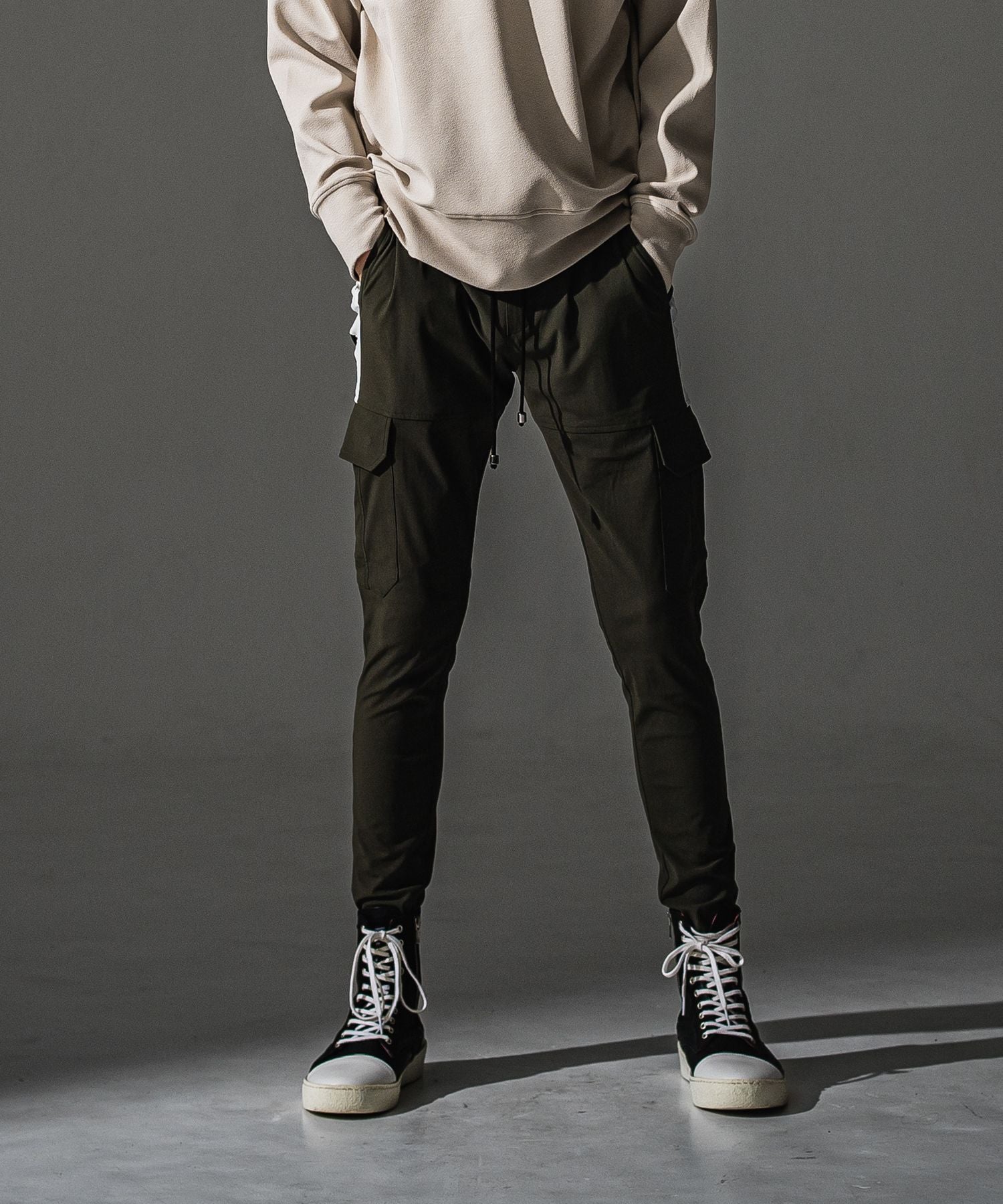 RESOUND CLOTHING リサウンドクロージング Darrell cargo PT BASIC-ST-010 KHAKI
