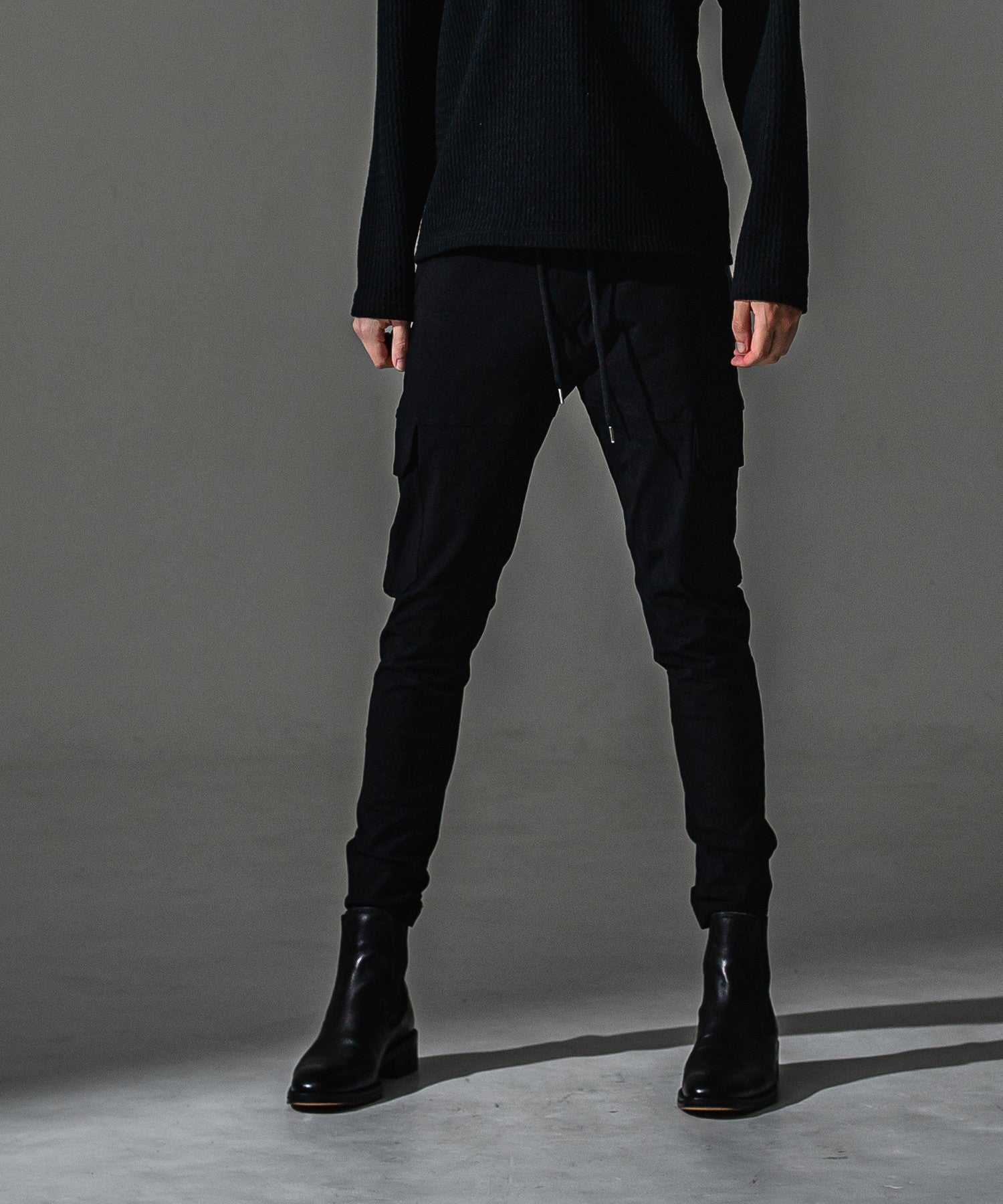 RESOUND CLOTHING リサウンドクロージング Darrell cargo PT BASIC-ST-010 BKLBK