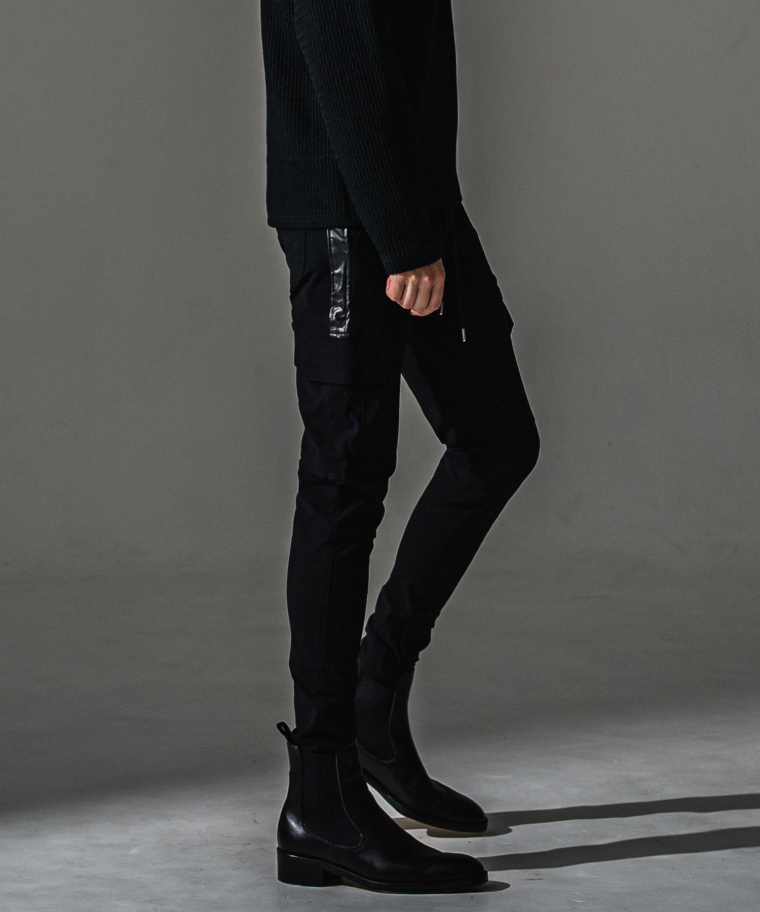 RESOUND CLOTHING リサウンドクロージング Darrell cargo PT BASIC-ST-010 BKLBK