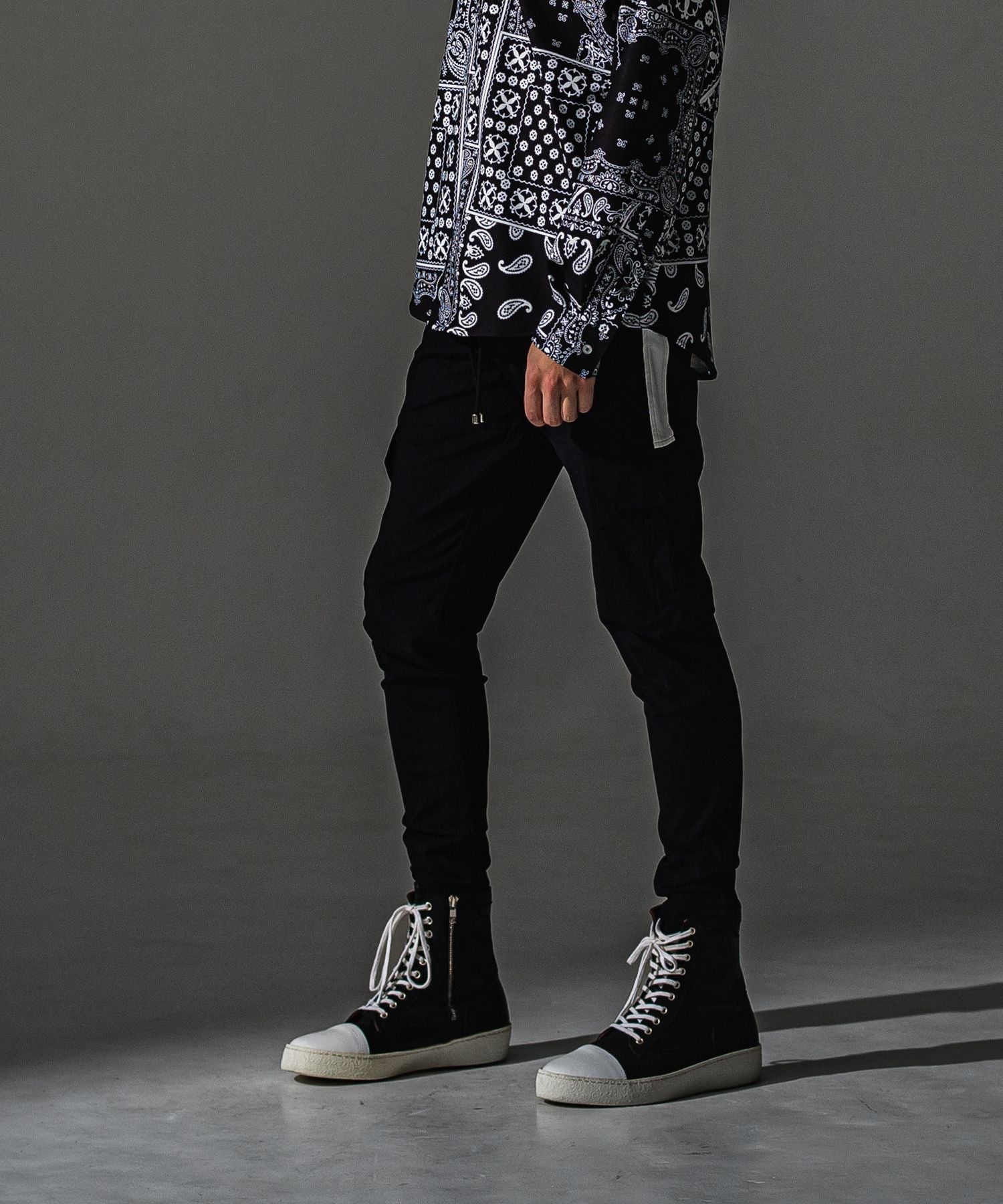 RESOUND CLOTHING リサウンドクロージング Darrell cargo PT BASIC-ST-010 BLACK
