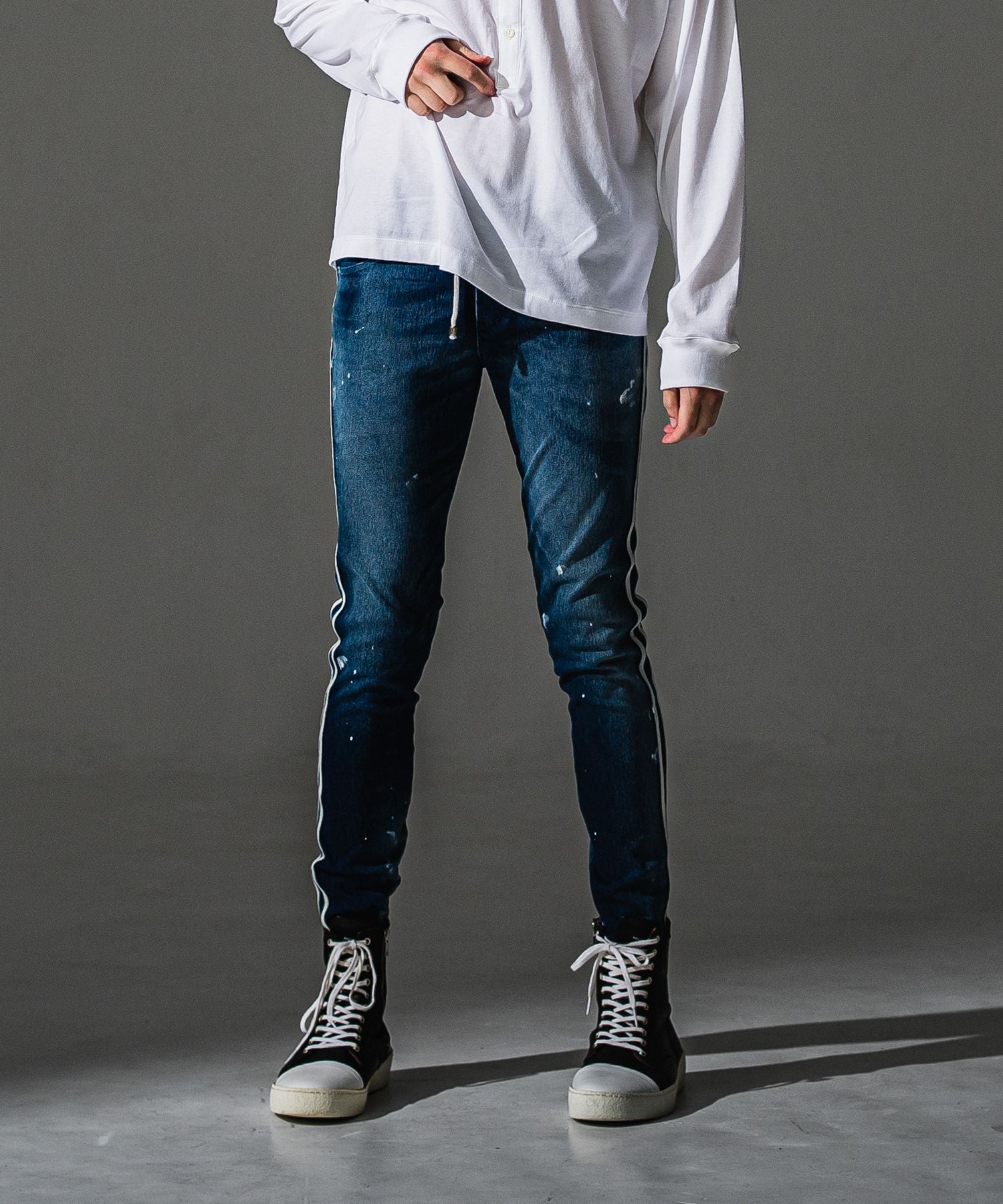 RESOUND CLOTHING リサウンドクロージング EX denim jersey BLINDLINE PT RC41-ST-008D DIND