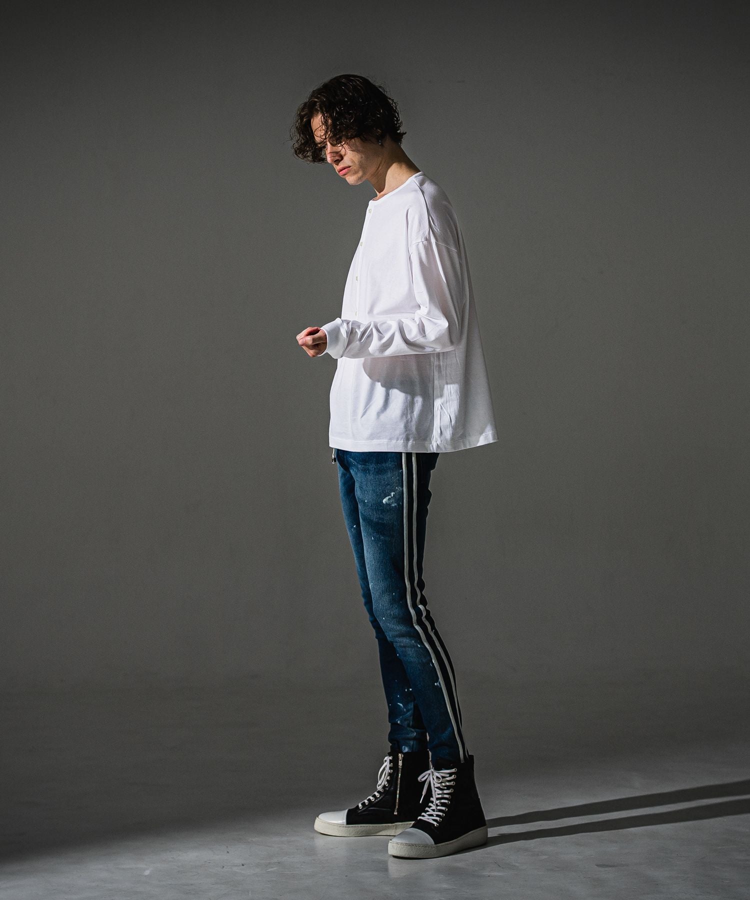 RESOUND CLOTHING リサウンドクロージング EX denim jersey BLINDLINE PT RC41-ST-008D DIND