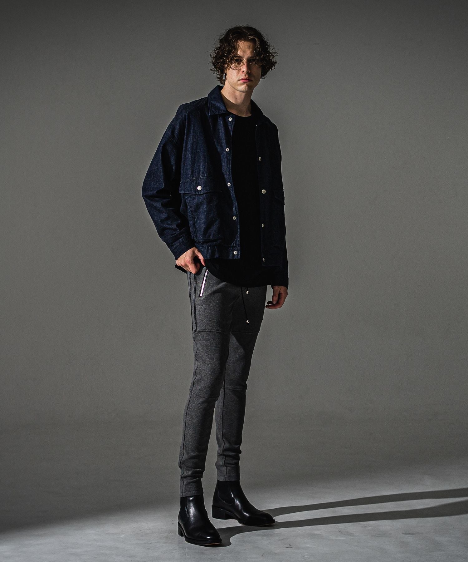 RESOUND CLOTHING リサウンドクロージング Johnson LINE blister PT RC41-ST-009 BCHACOAL