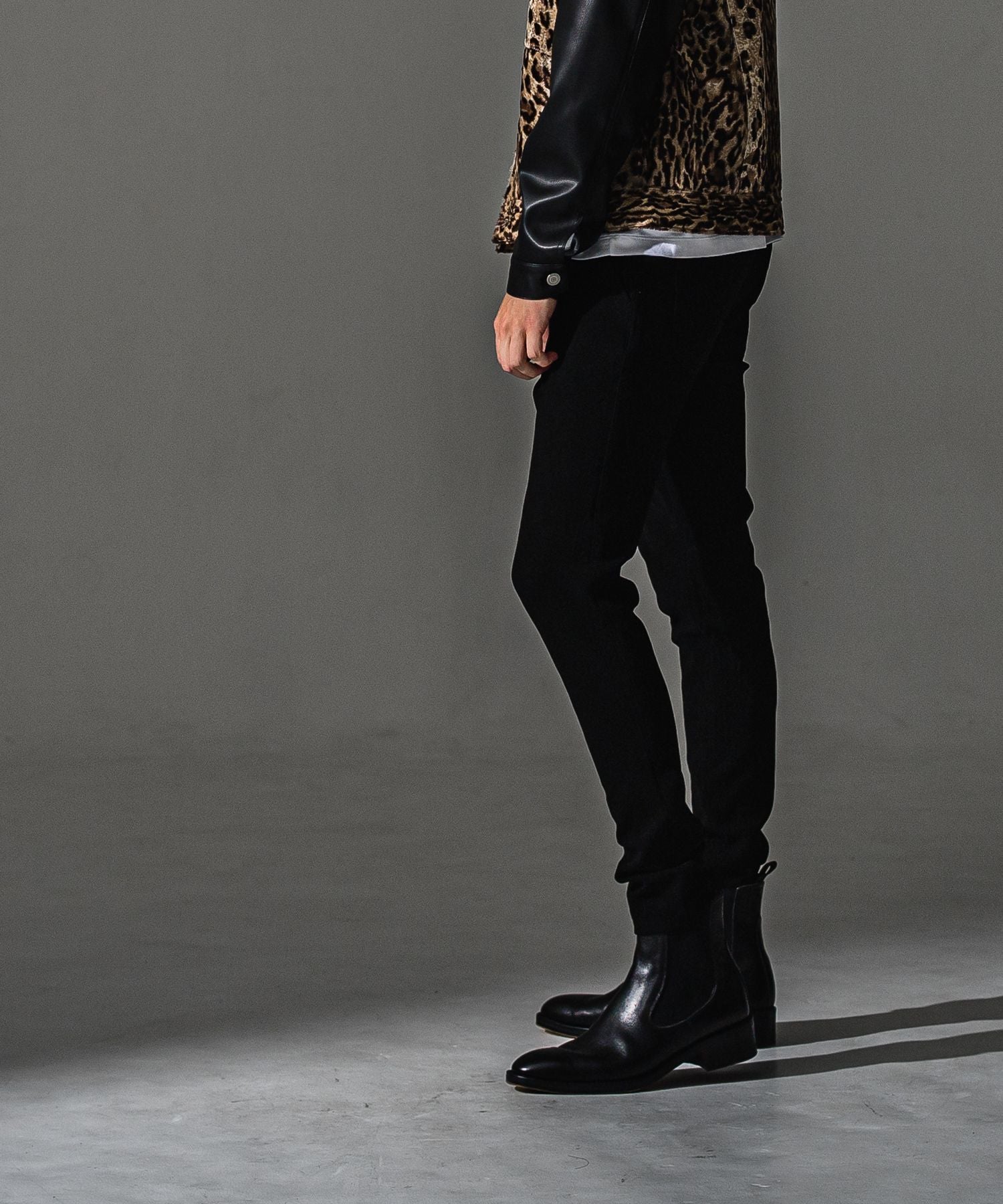 RESOUND CLOTHING リサウンドクロージング CHRIS EASY blister TUCK PANTS RC41-ST-016T BLACK