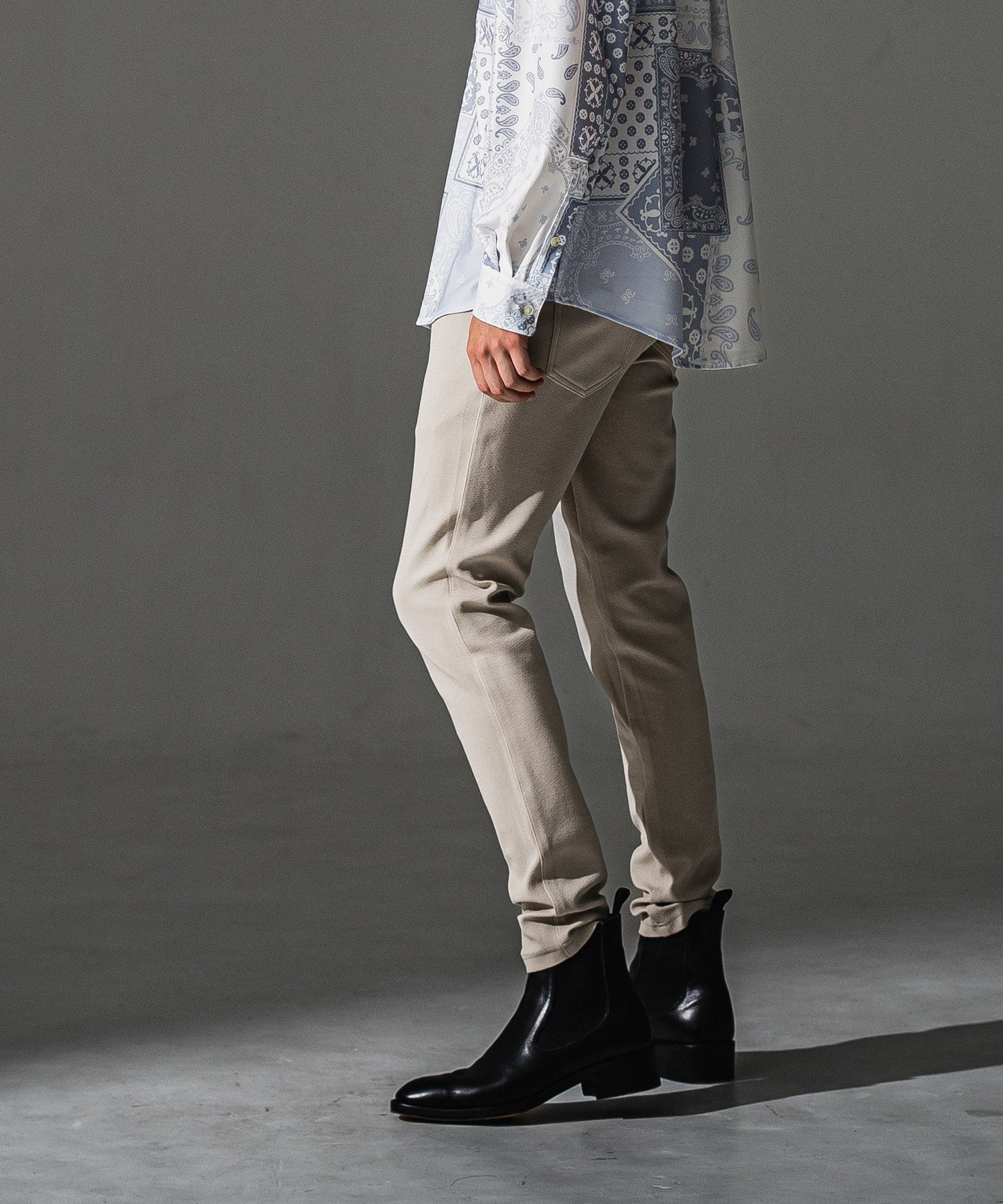 RESOUND CLOTHING リサウンドクロージング CHRIS EASY blister TUCK PANTS RC41-ST-016T BBEIGE