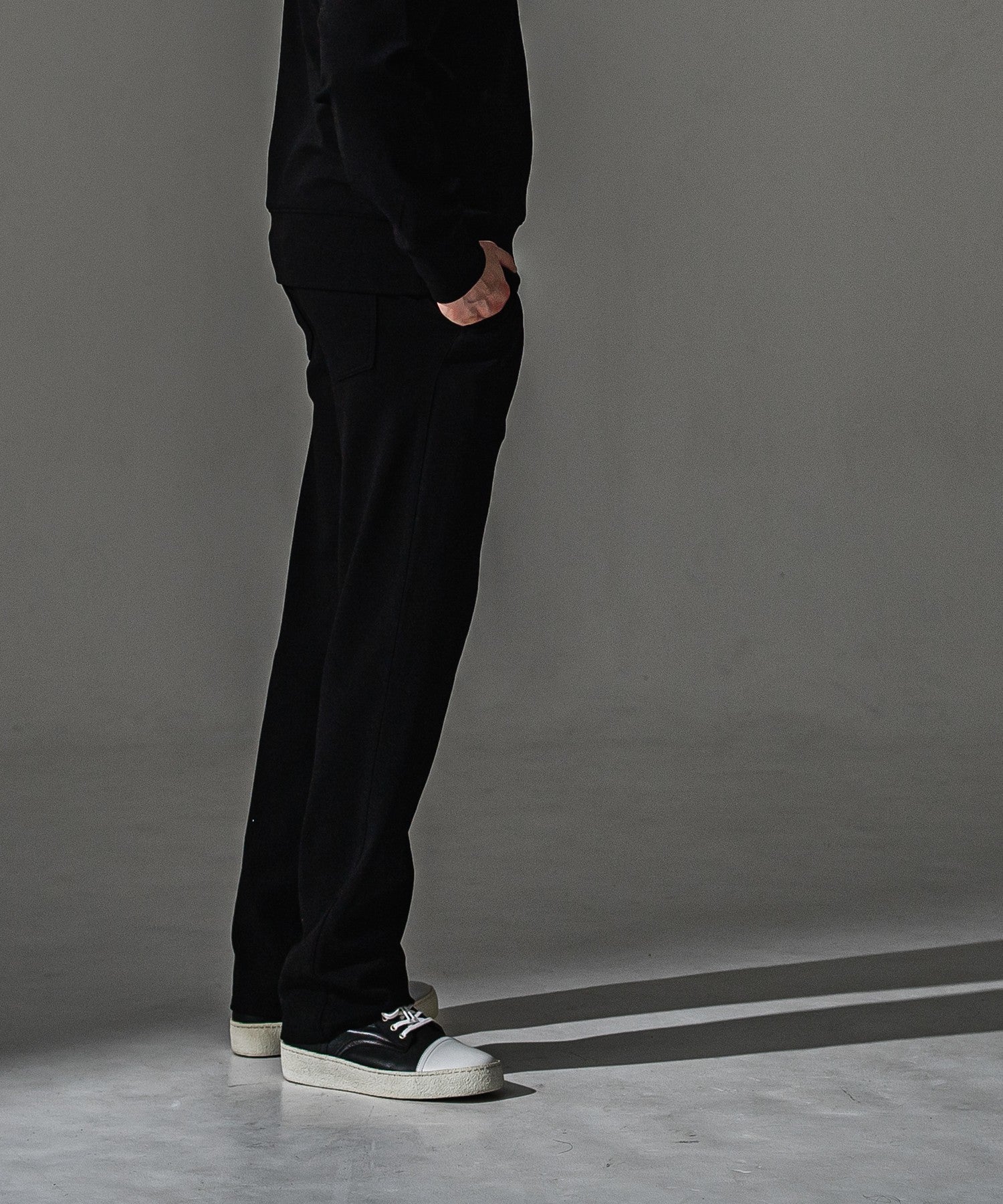 RESOUND CLOTHING リサウンドクロージング CHRIS EASY WIDE TUCK PANTS RC41-ST-016WT BBLACK