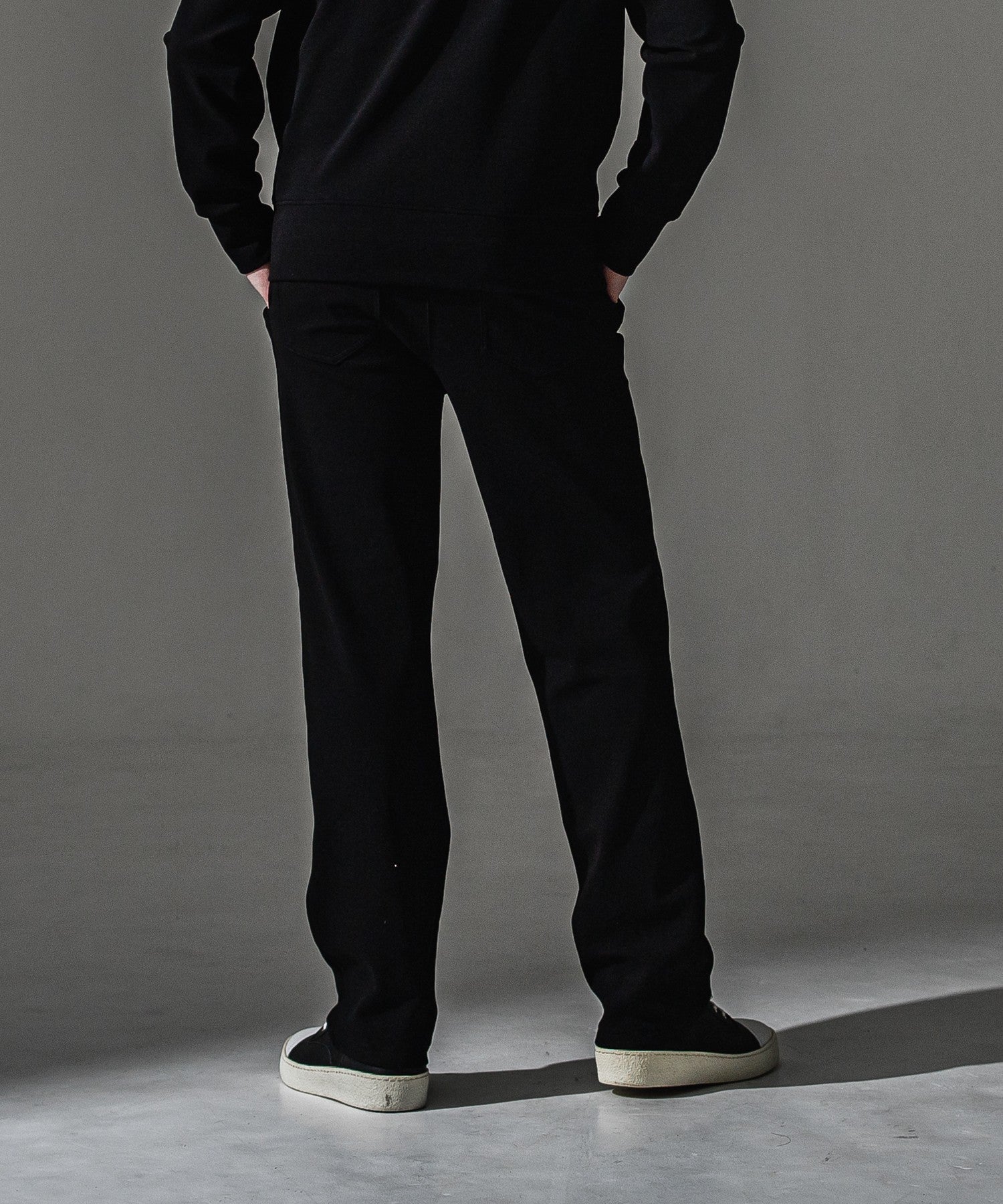 RESOUND CLOTHING リサウンドクロージング CHRIS EASY WIDE TUCK PANTS RC41-ST-016WT BBLACK