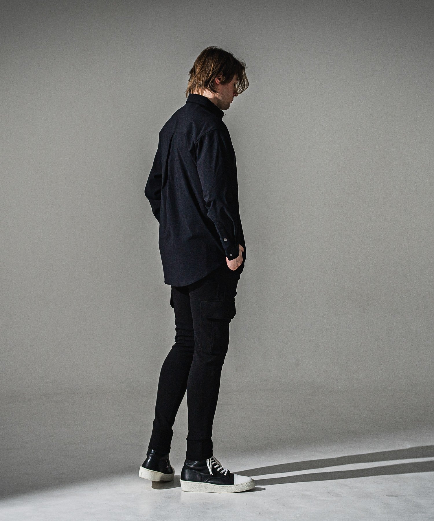 RESOUND CLOTHING リサウンドクロージング CHRIS EASY WIDE TUCK PANTS RC41-ST-016WT BBLACK