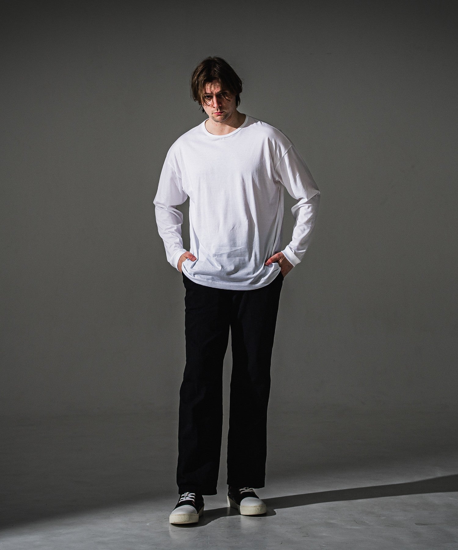 RESOUND CLOTHING リサウンドクロージング CHRIS EASY WIDE TUCK PANTS RC41-ST-016WT BBLACK