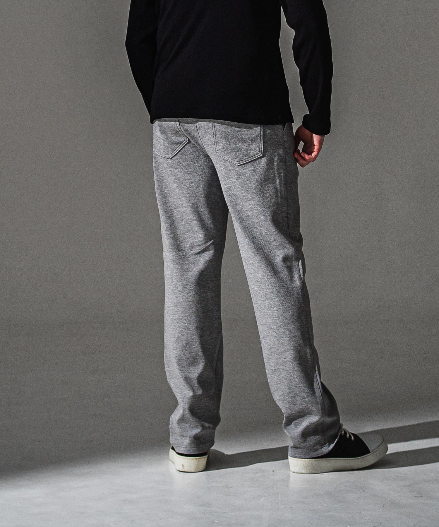 RESOUND CLOTHING リサウンドクロージング CHRIS EASY WIDE TUCK PANTS RC41-ST-016WT BGREY