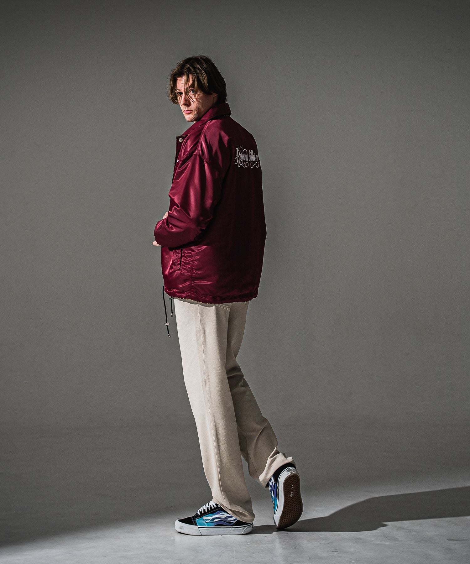 RESOUND CLOTHING リサウンドクロージング CHRIS EASY WIDE TUCK PANTS RC41-ST-016WT BBEIGE