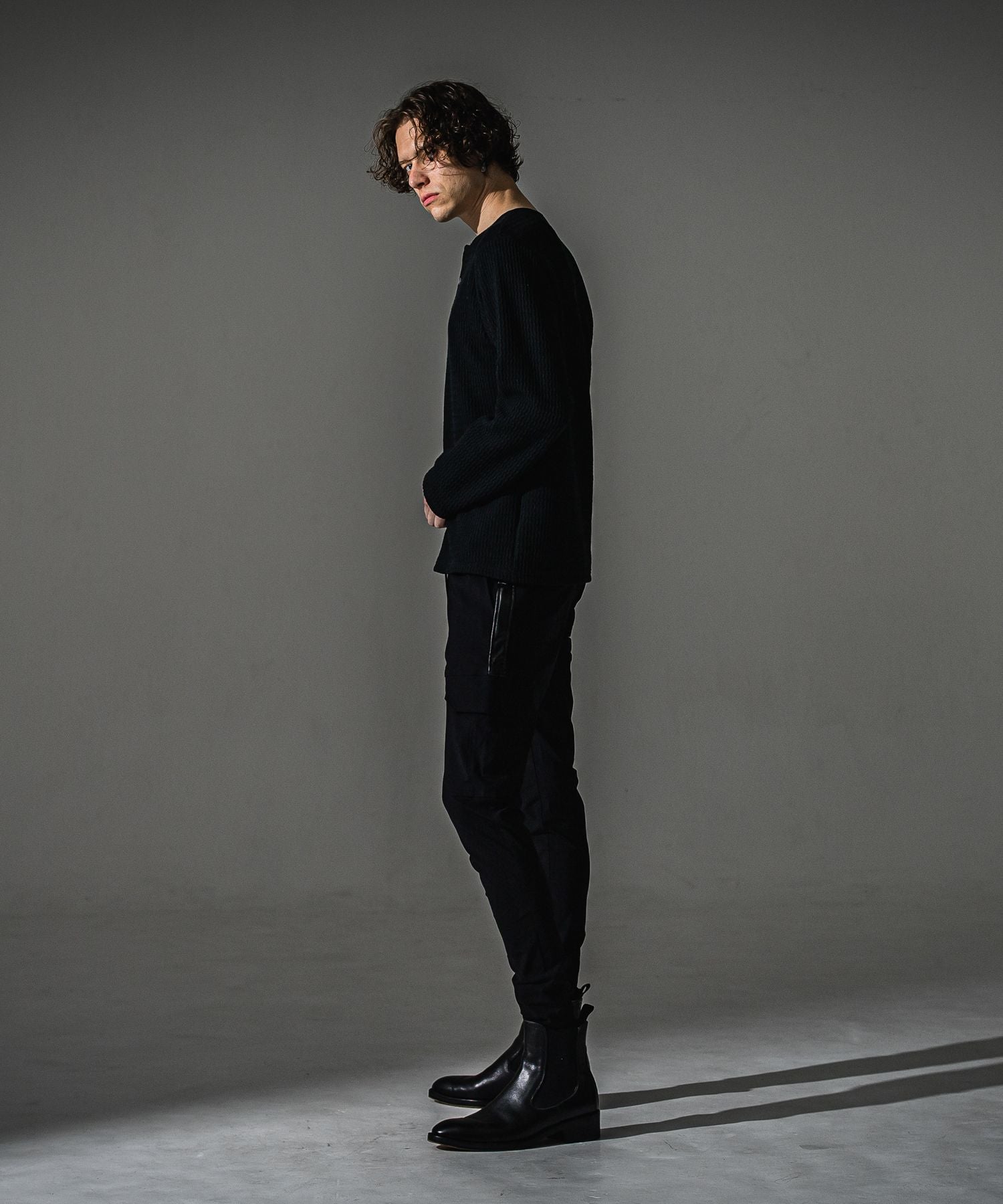 RESOUND CLOTHING リサウンドクロージング KNT HENRY RC41-C-001 BLACK