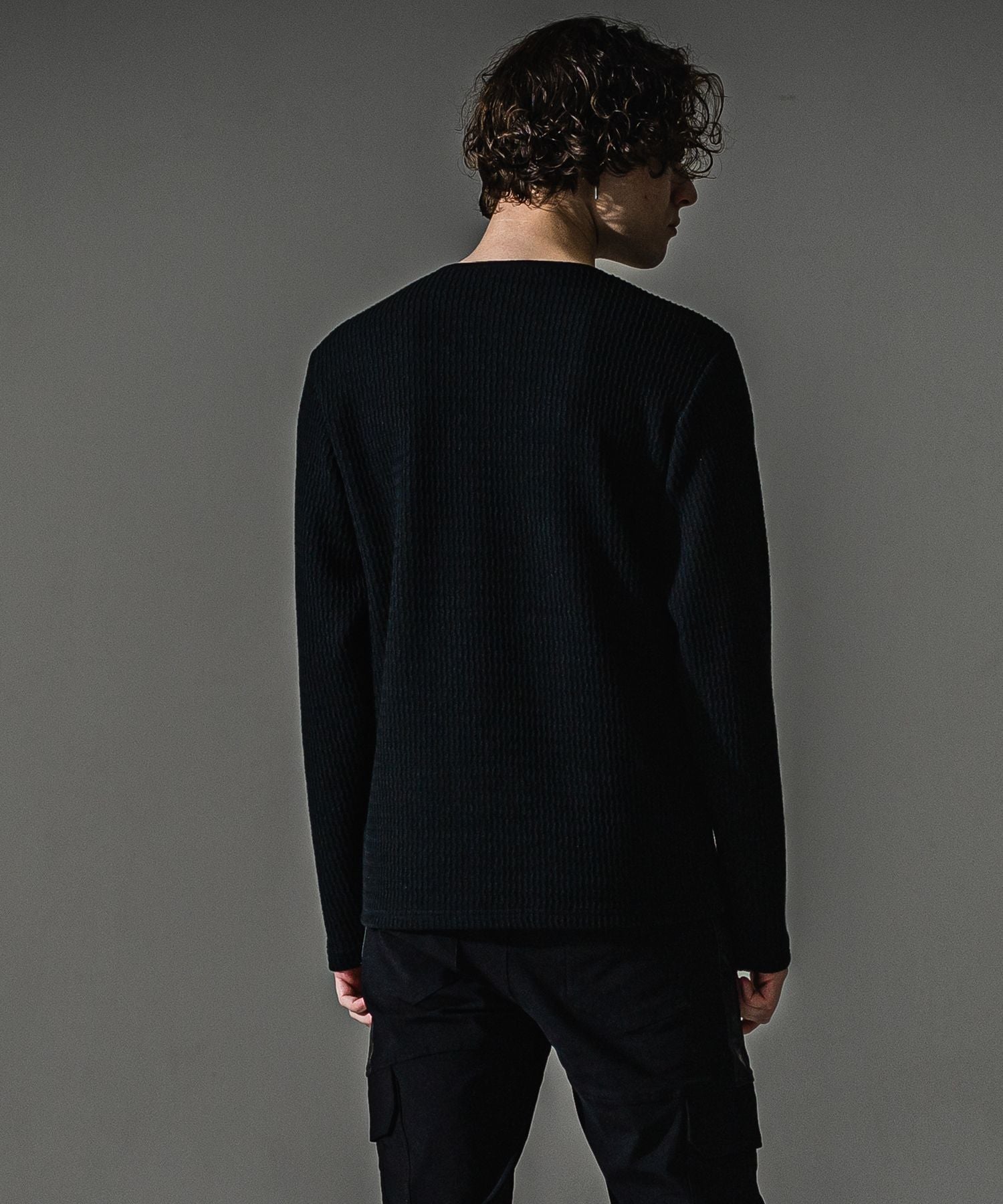 RESOUND CLOTHING リサウンドクロージング KNT HENRY RC41-C-001 BLACK