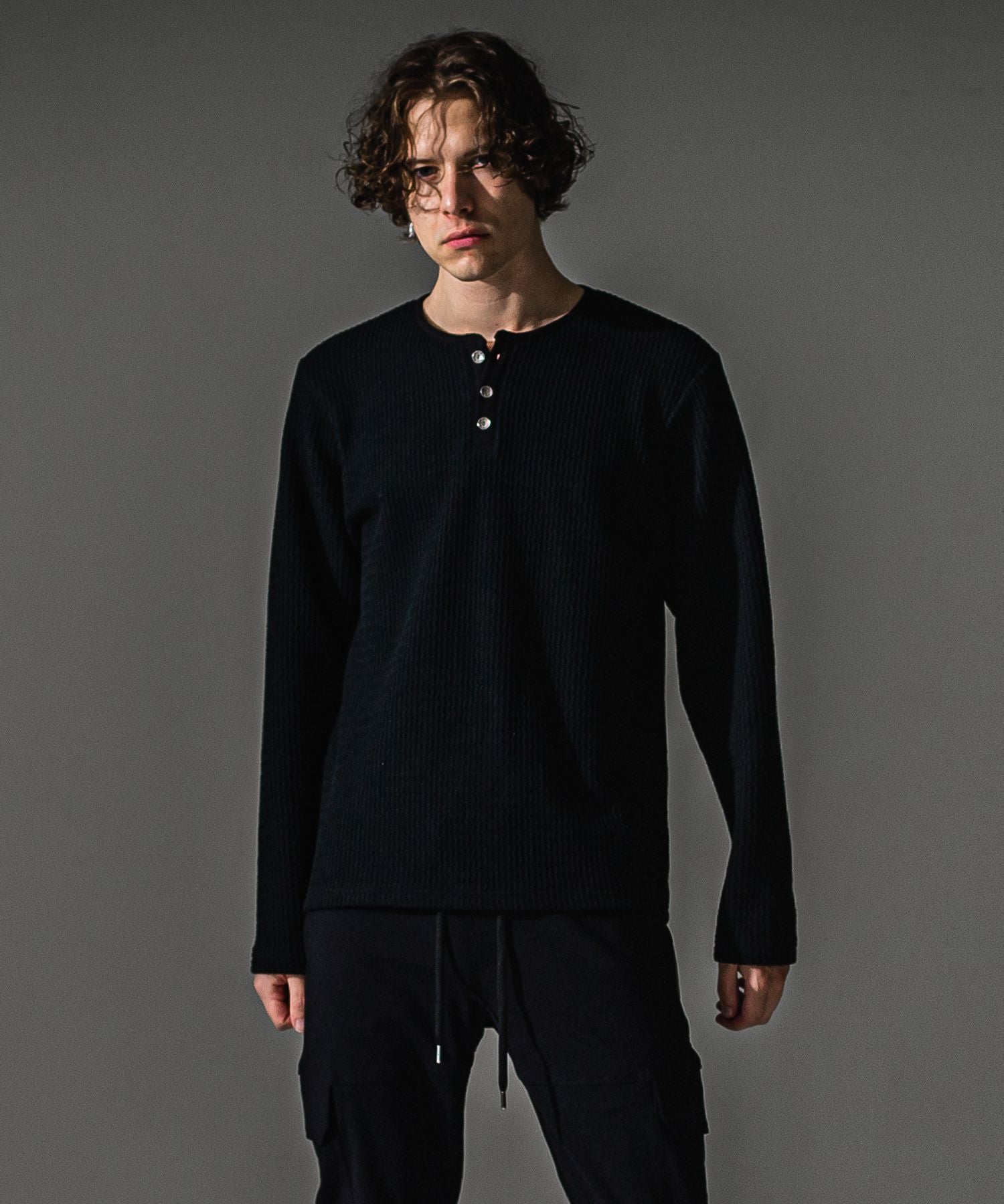 RESOUND CLOTHING リサウンドクロージング KNT HENRY RC41-C-001 BLACK
