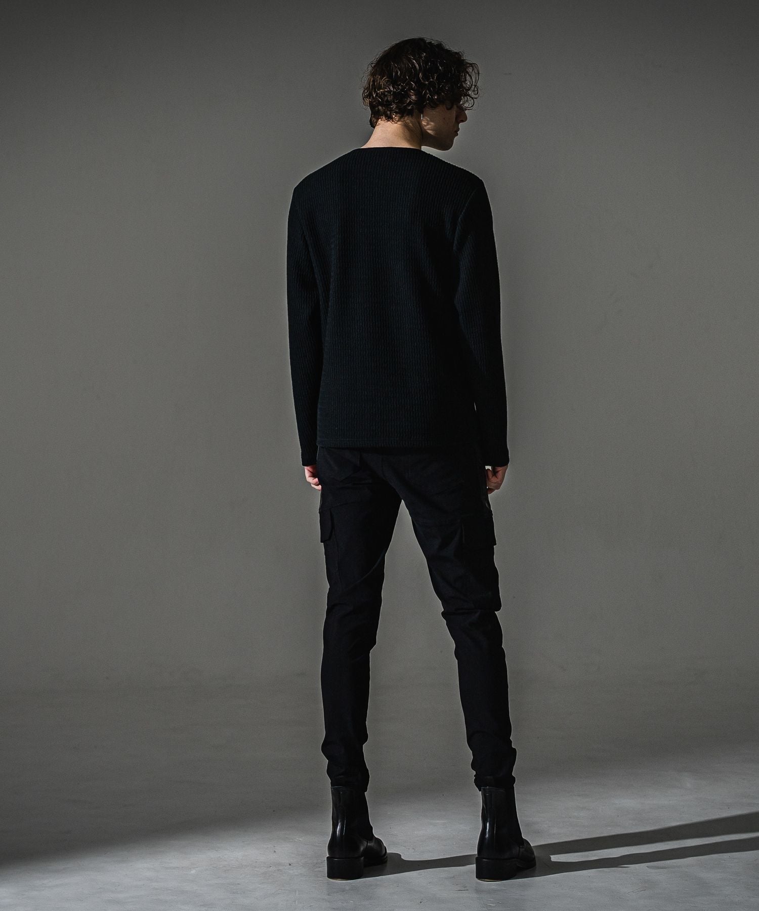 RESOUND CLOTHING リサウンドクロージング KNT HENRY RC41-C-001 BLACK